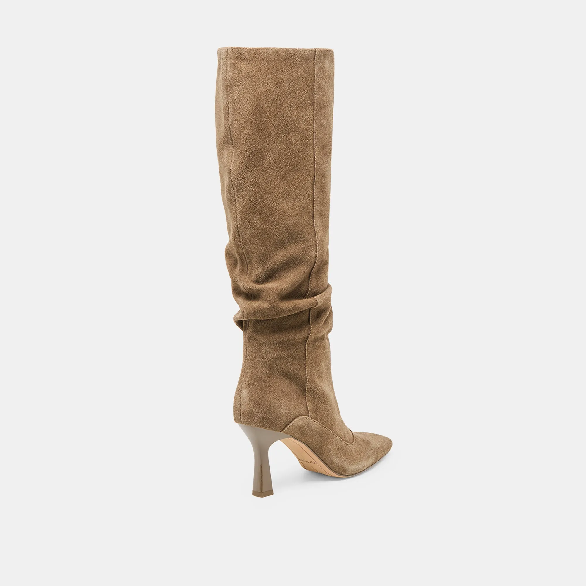 LOUSA WIDE CALF BOOTS OLIVE SUEDE sold by Dolce Vita product image thumbnail 3