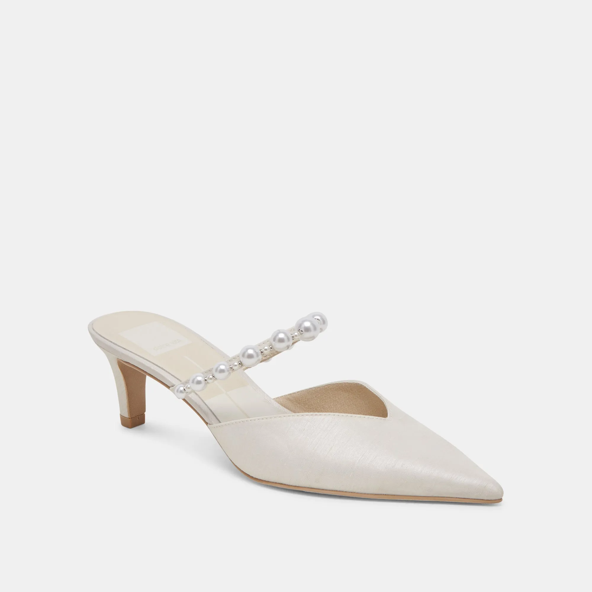 KANIKA PEARL MID HEELS VANILLA PEARLS - re:vita sold by Dolce Vita product image thumbnail 5