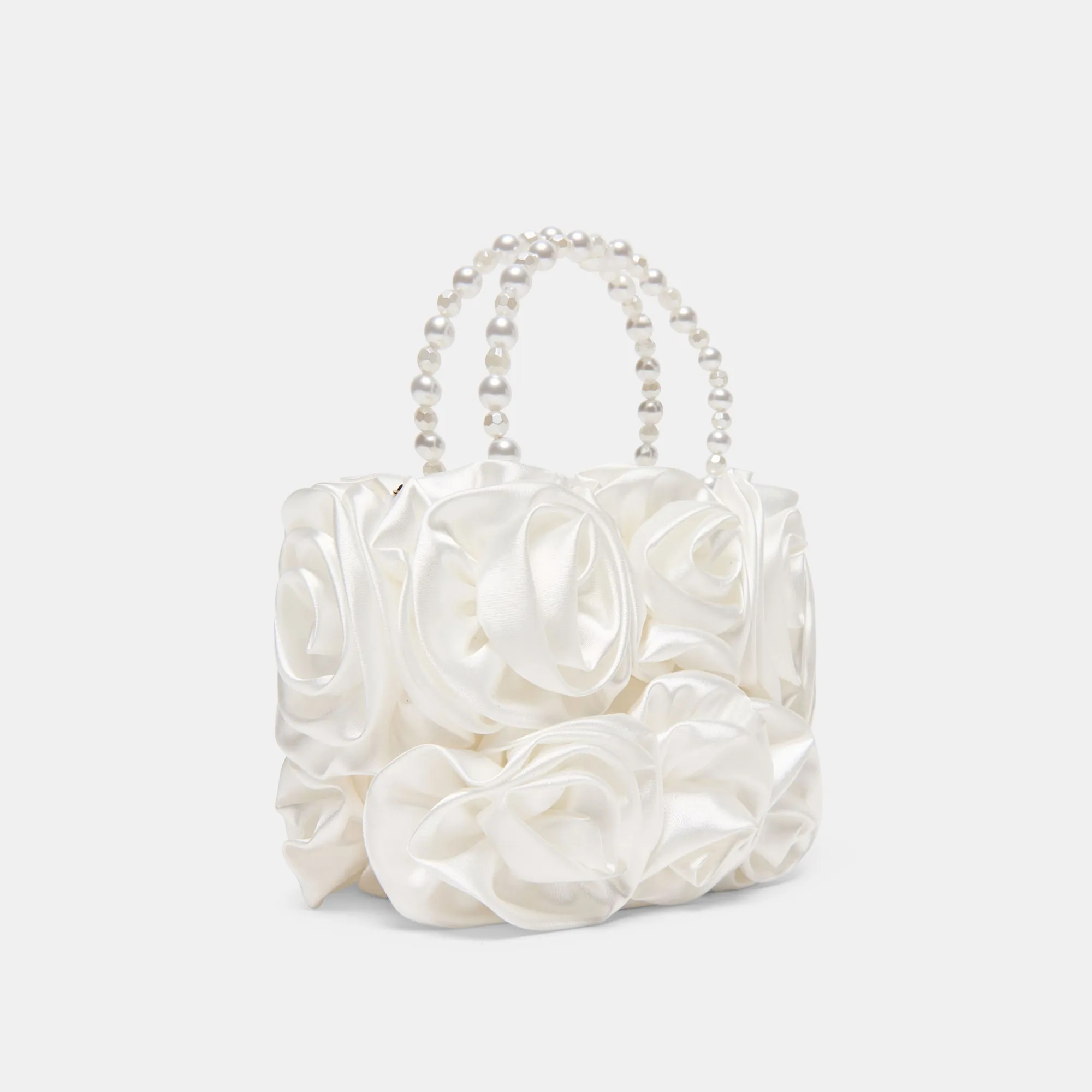 AUBREY HANDBAG WHITE SATIN sold by Dolce Vita product image thumbnail 3