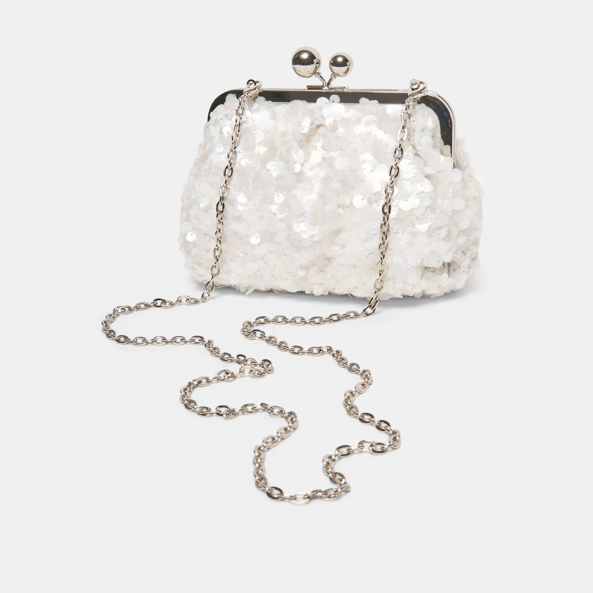 KENDALL CLUTCH WHITE SEQUIN sold by Dolce Vita product image thumbnail 5
