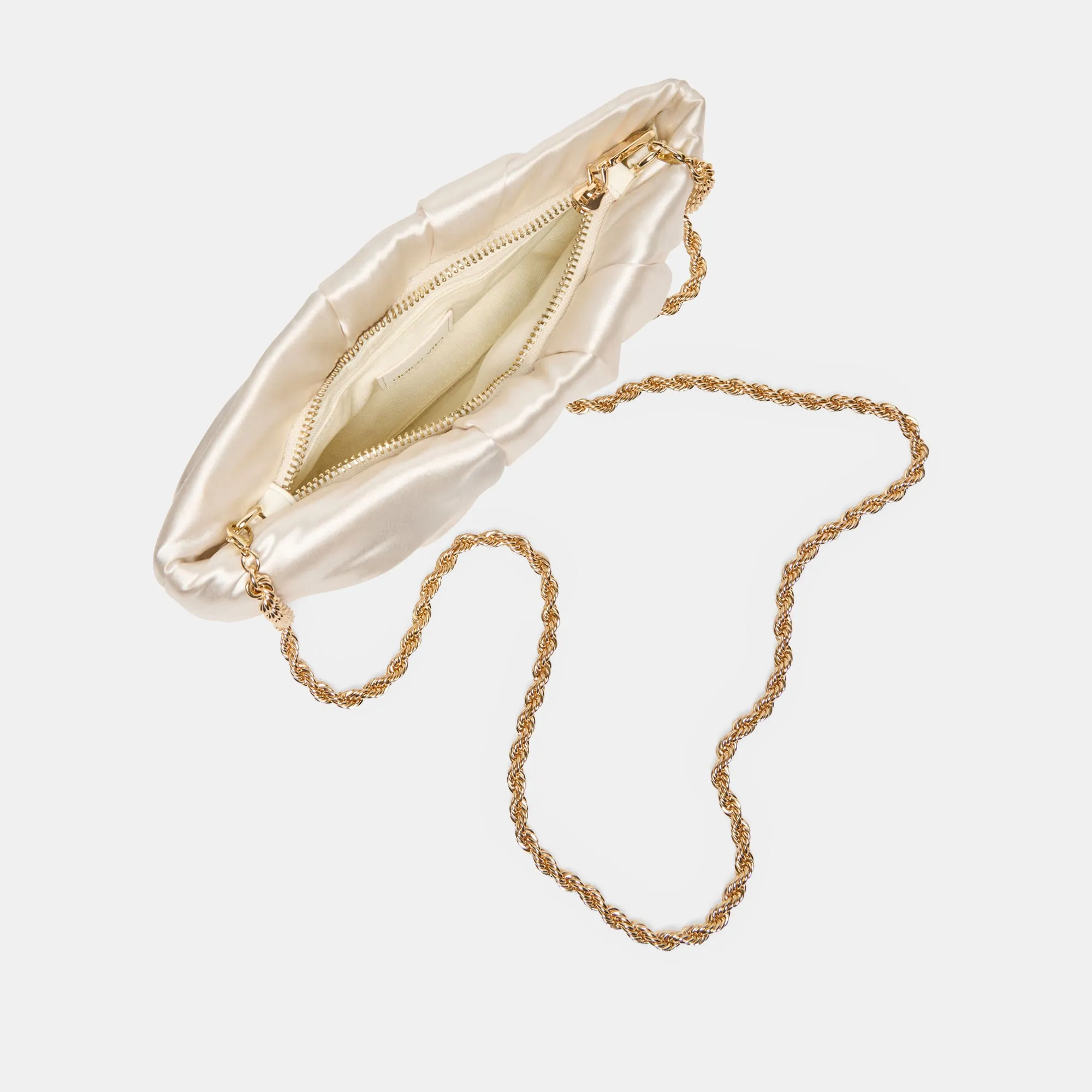 ROZEY CLUTCH WHITE SATIN sold by Dolce Vita product image thumbnail 4