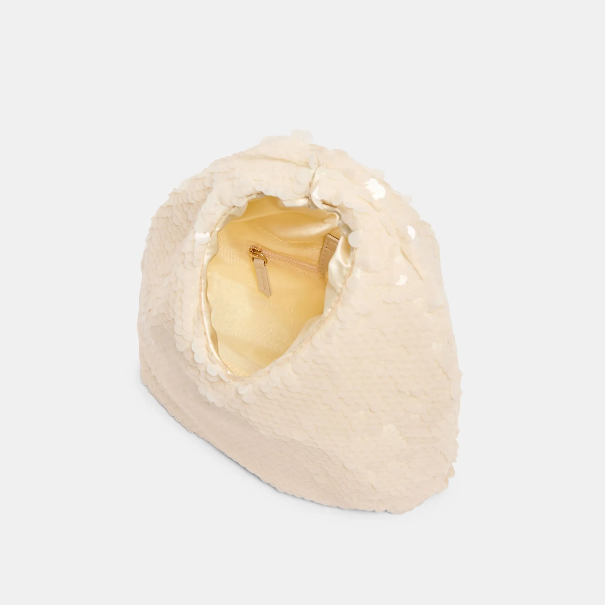 DAHLIA SEQUIN HANDBAG IVORY SEQUIN sold by Dolce Vita product image thumbnail 3