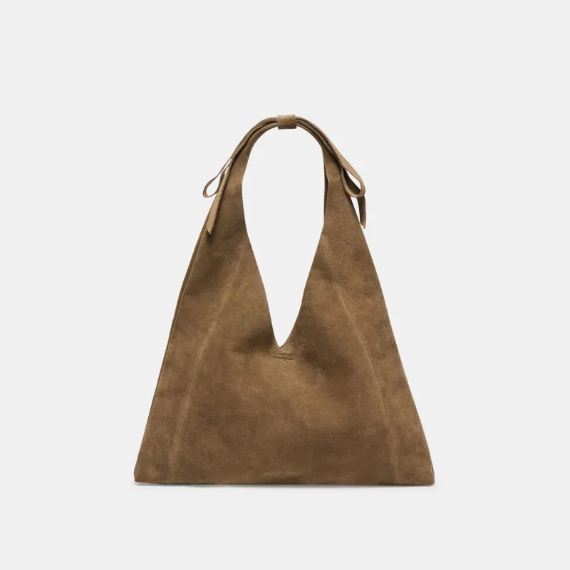 MARIE TOTE OLIVE SUEDE sold by Dolce Vita
