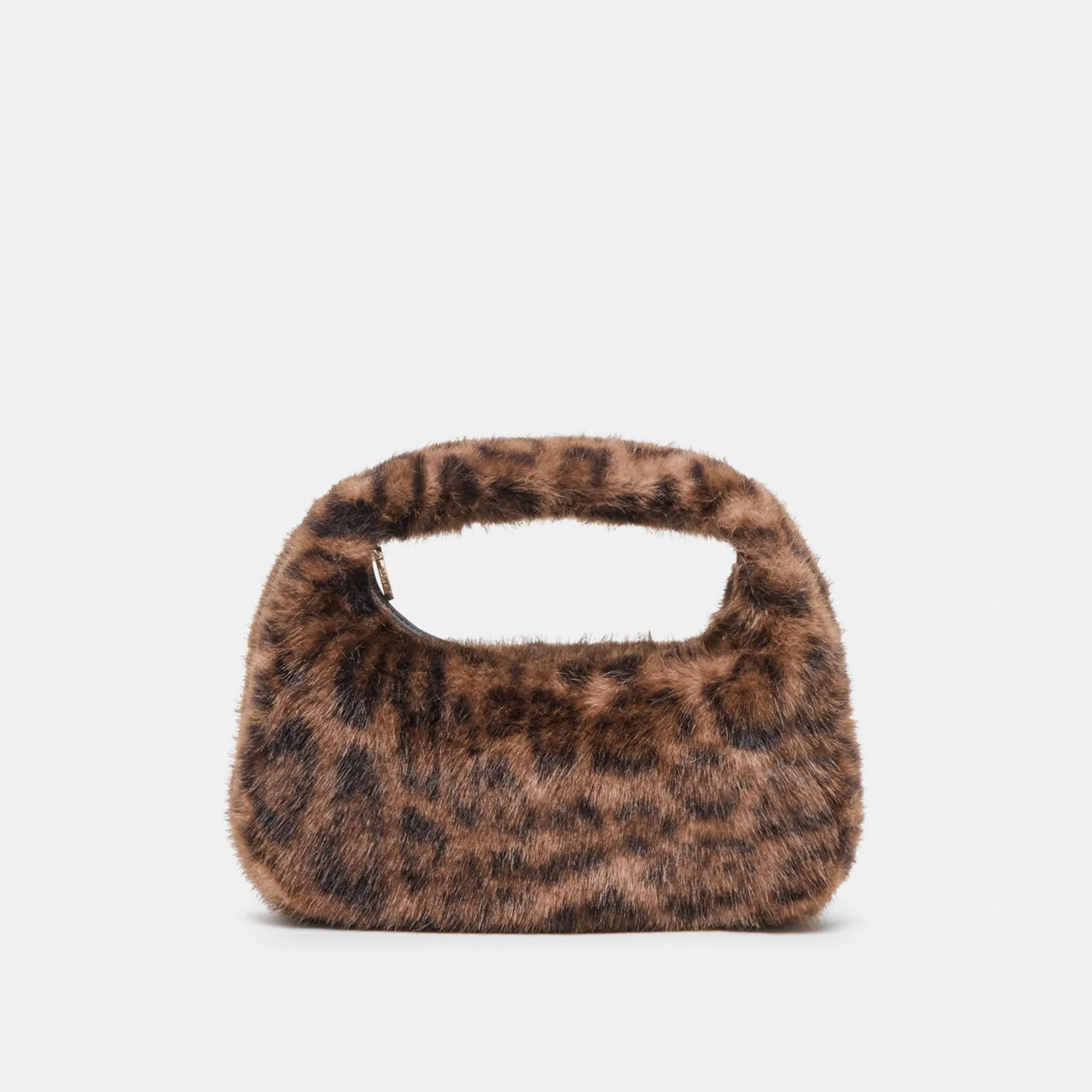 FRANKIE HANDBAG LEOPARD PLUSH sold by Dolce Vita