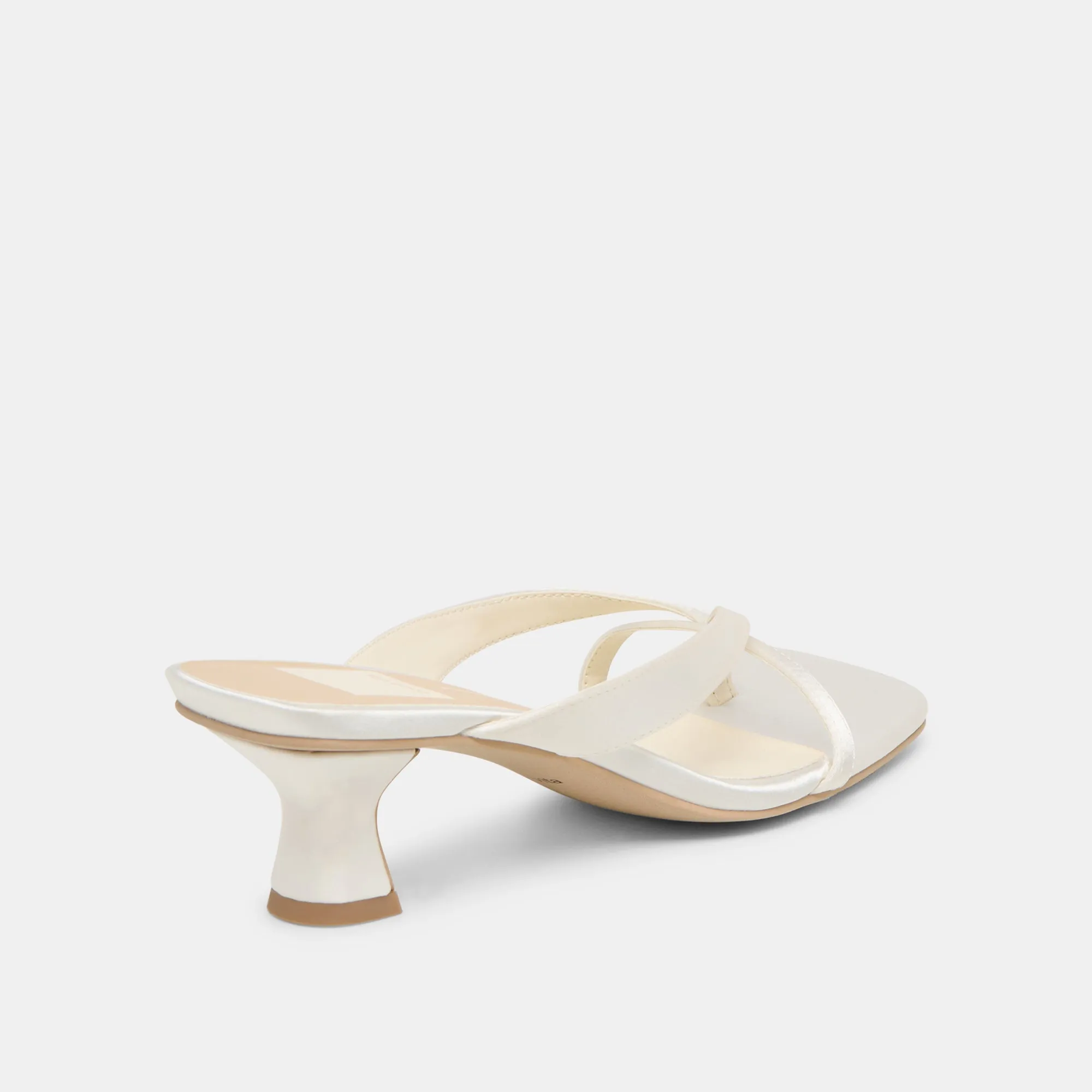 BREVEL HEELS TRUE WHITE SATIN sold by Dolce Vita product image thumbnail 3