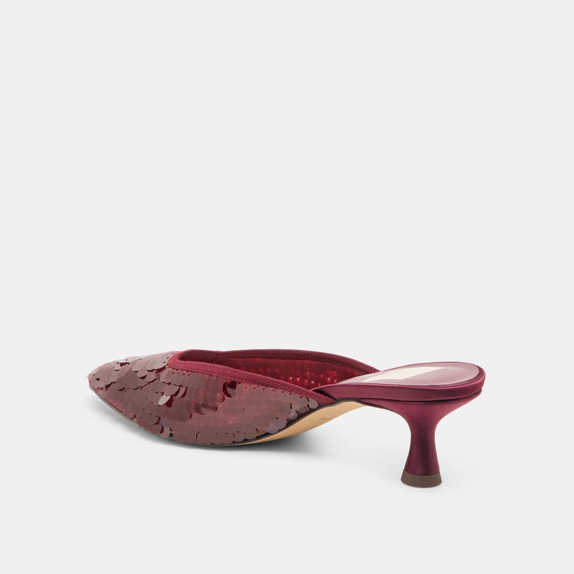 CLEO SEQUIN HEELS CRANBERRY SEQUIN sold by Dolce Vita product image thumbnail 5