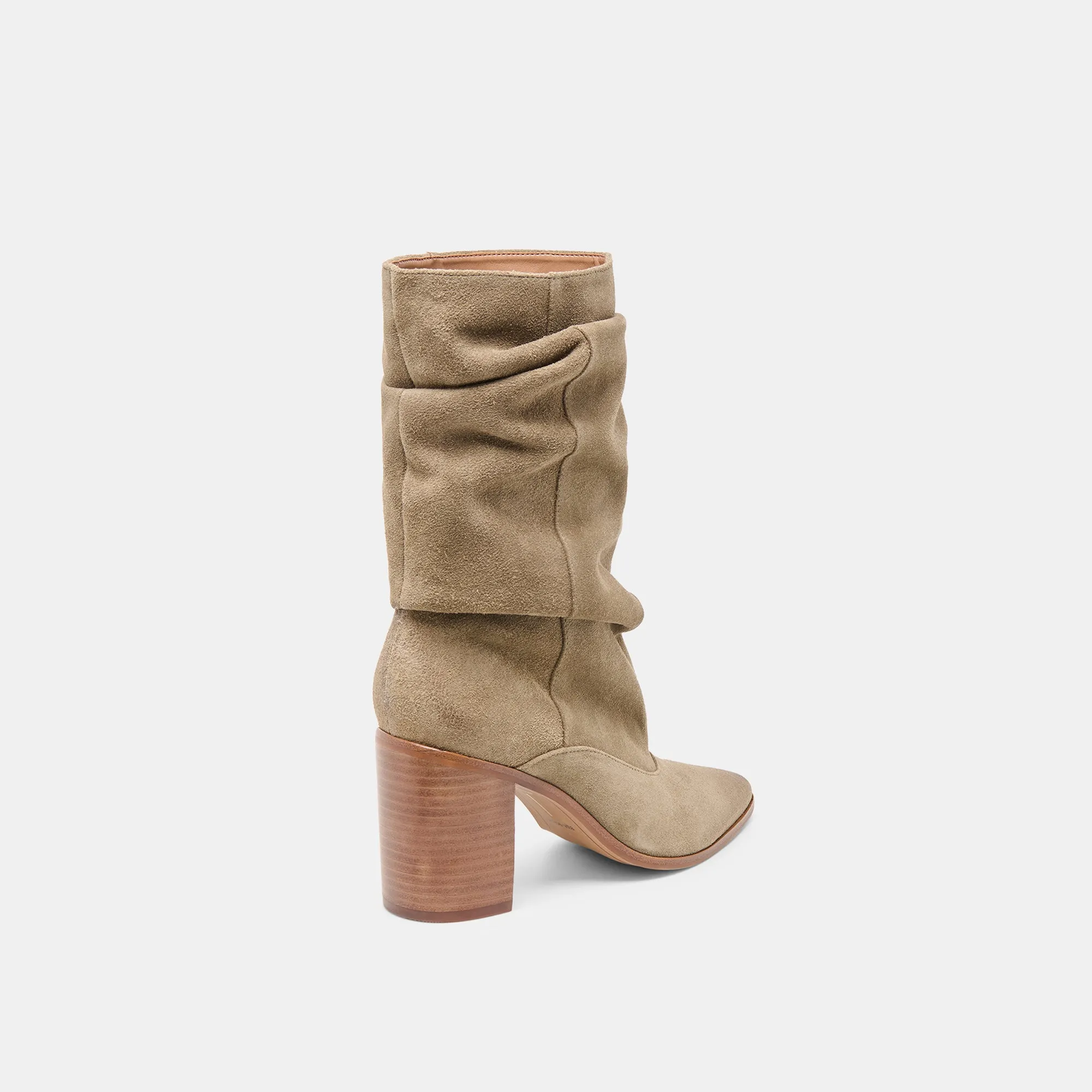 TALINA WIDE CALF BOOTS OLIVE SUEDE sold by Dolce Vita product image thumbnail 3