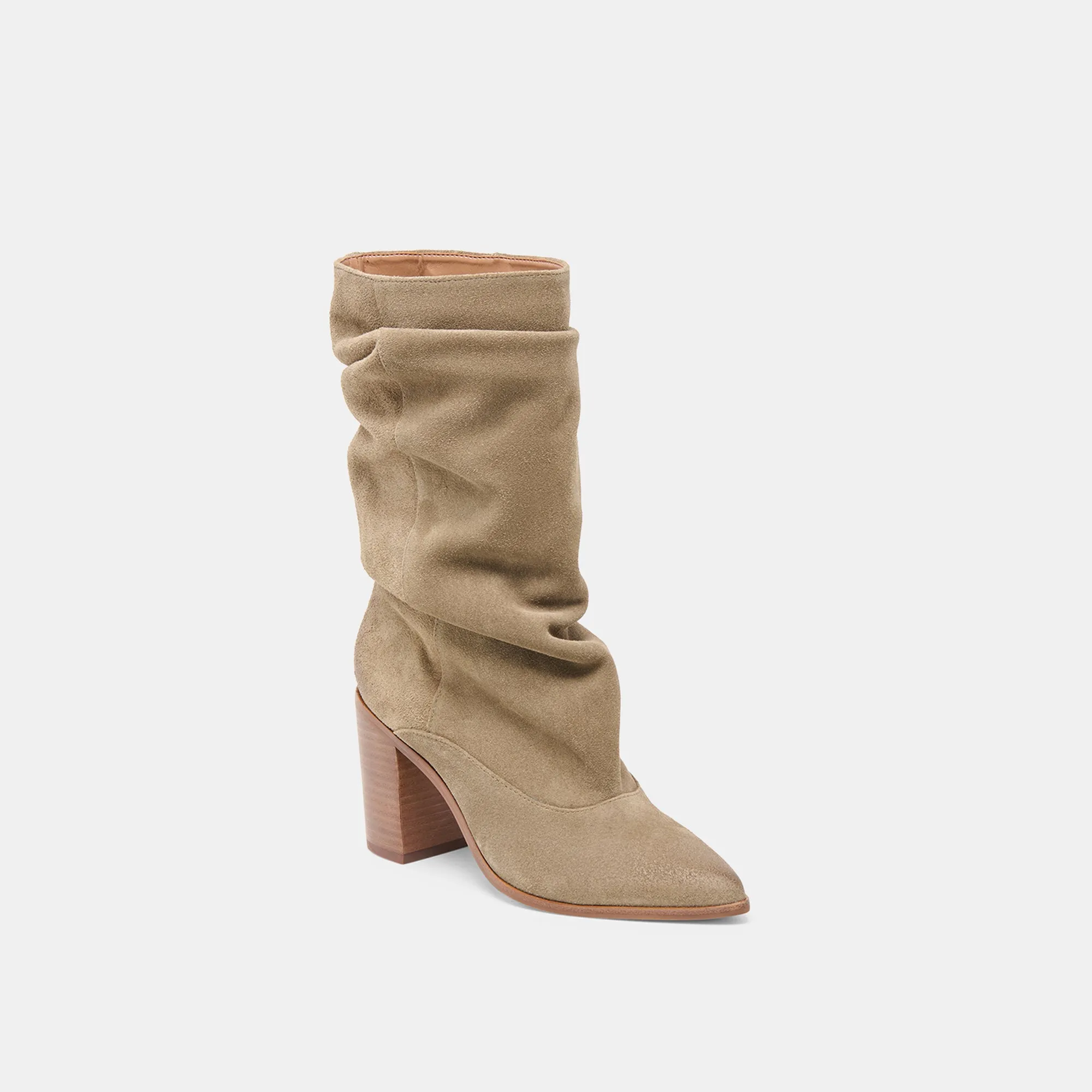 TALINA WIDE CALF BOOTS OLIVE SUEDE sold by Dolce Vita product image thumbnail 2