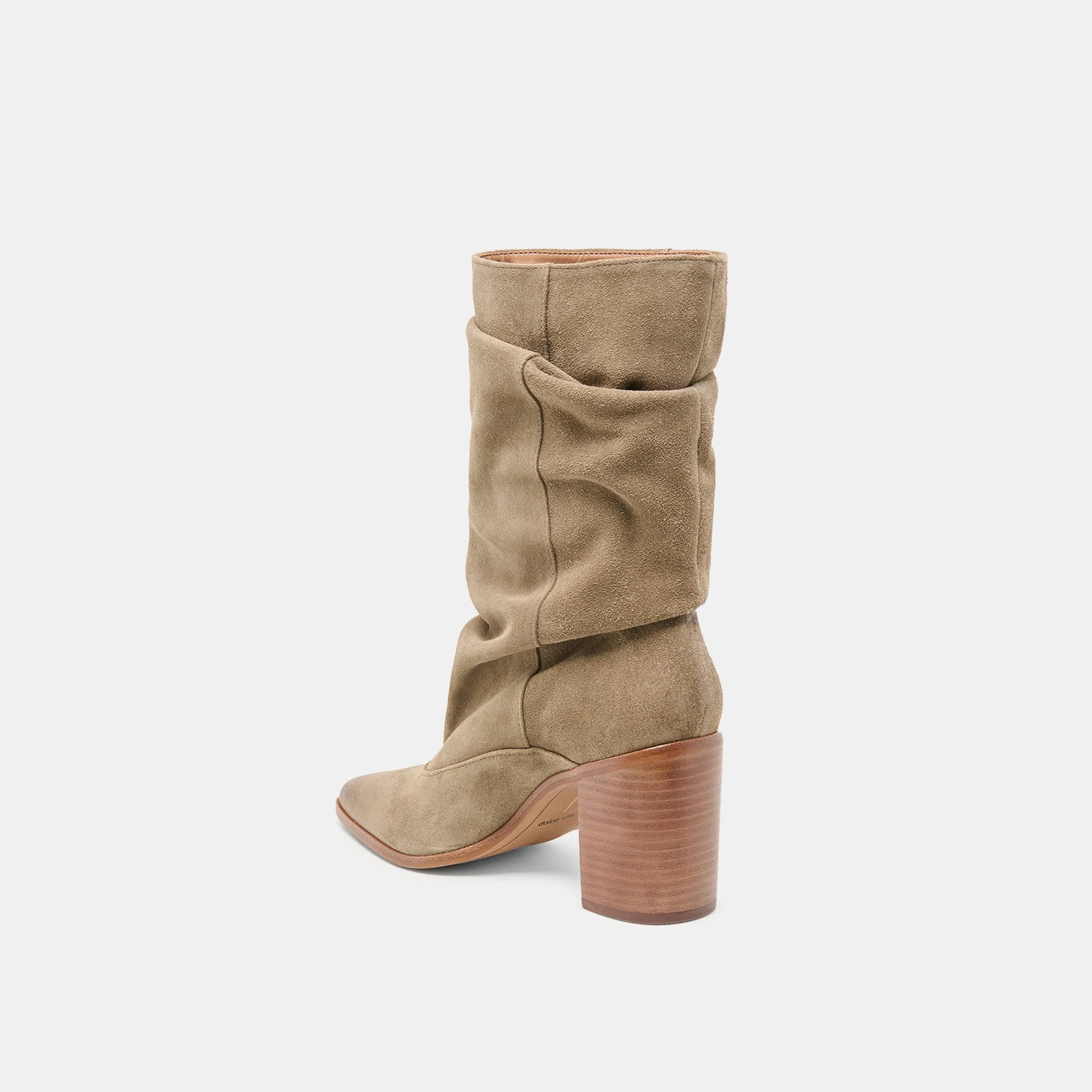TALINA WIDE CALF BOOTS OLIVE SUEDE sold by Dolce Vita product image thumbnail 5