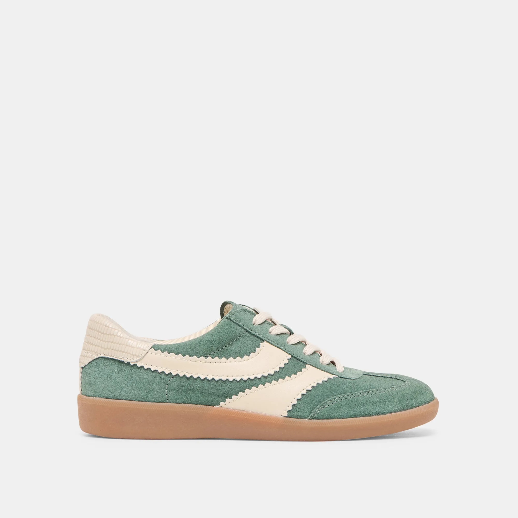 MERIT SNEAKERS DK GREEN SUEDE sold by Dolce Vita