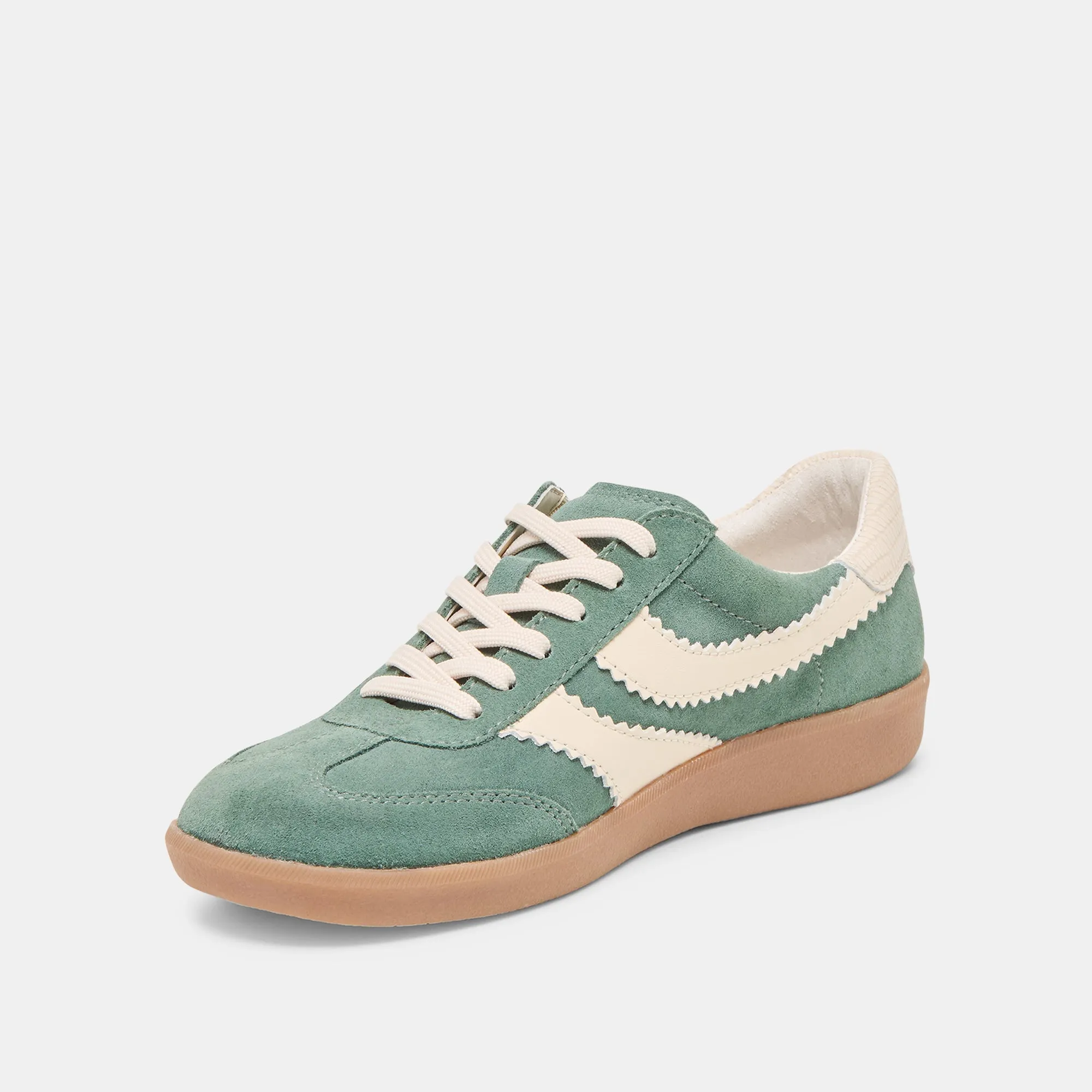 MERIT SNEAKERS DK GREEN SUEDE sold by Dolce Vita product image thumbnail 4
