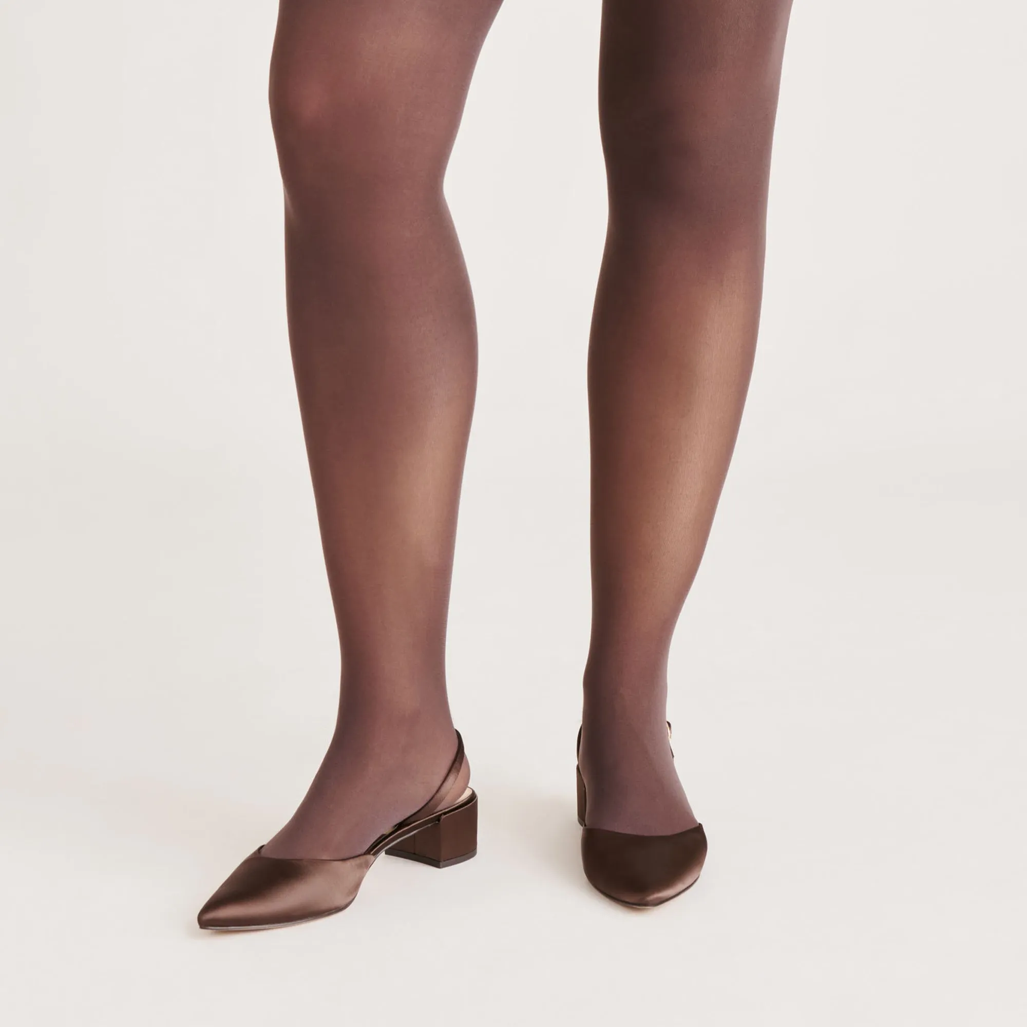 2 PACK SOLID TIGHTS ESPRESSO BLACK sold by Dolce Vita product image thumbnail 2