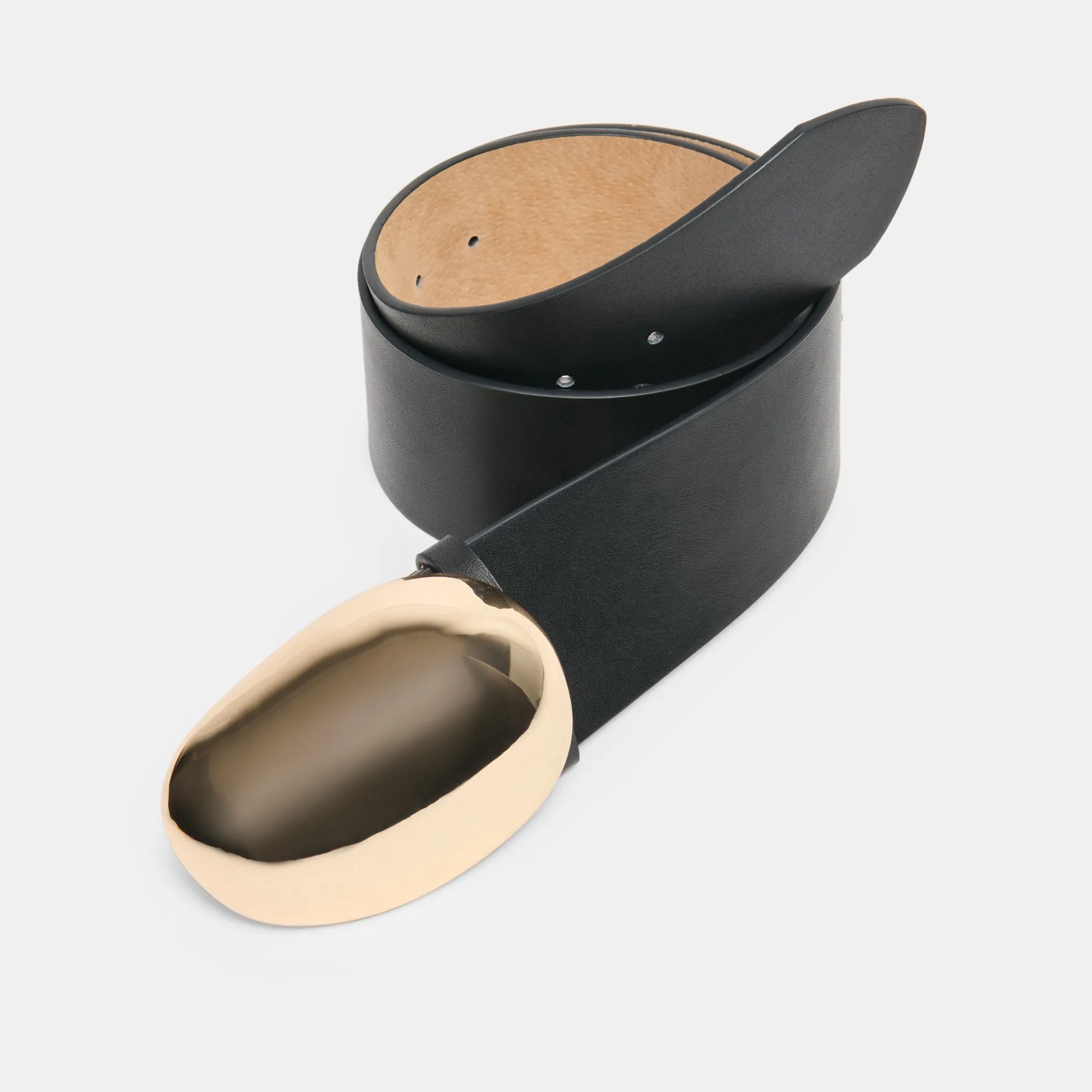 BUBBLE BUCKLE BELT BLACK GOLD sold by Dolce Vita product image thumbnail 5