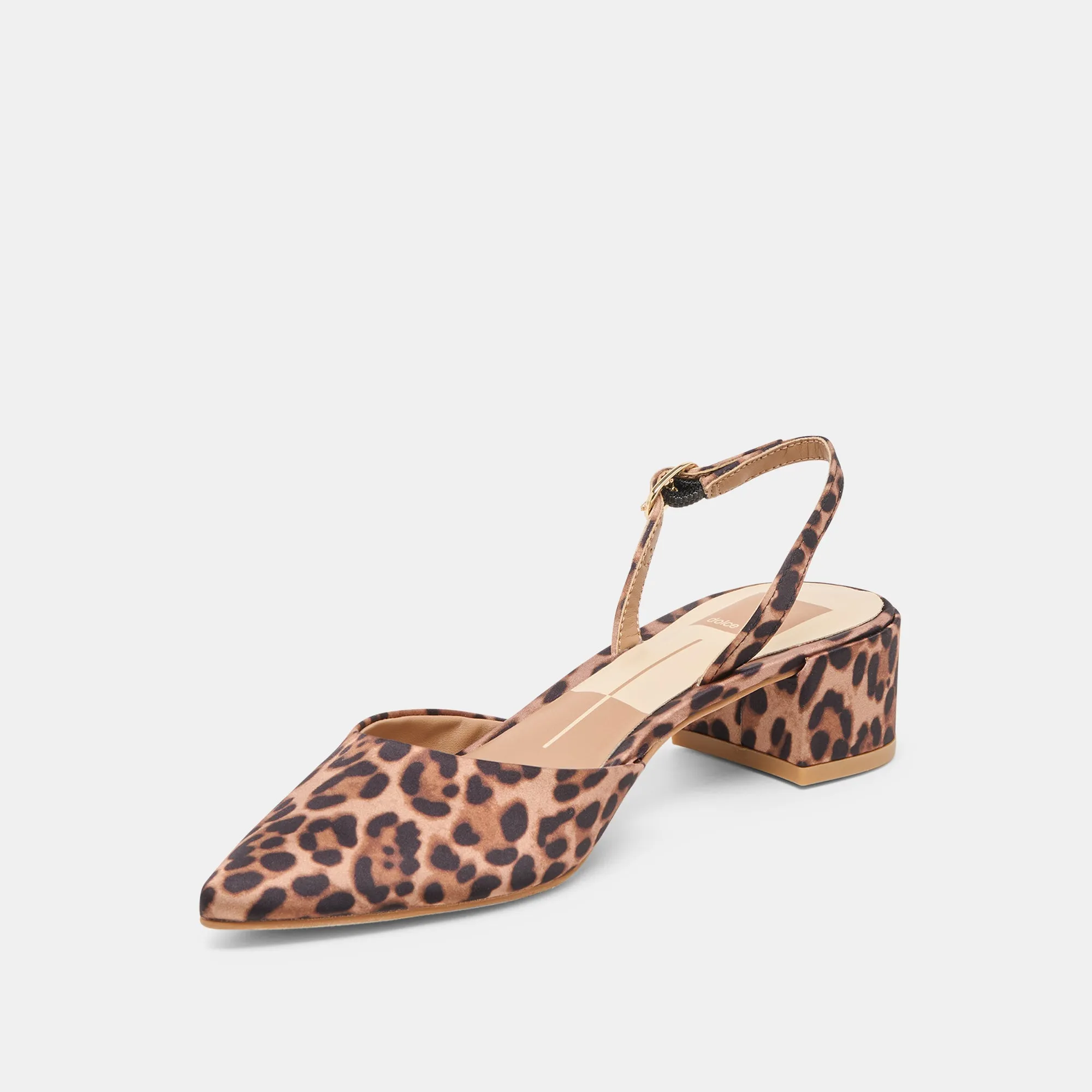 CAREL HEELS DK LEOPARD SATIN sold by Dolce Vita product image thumbnail 5