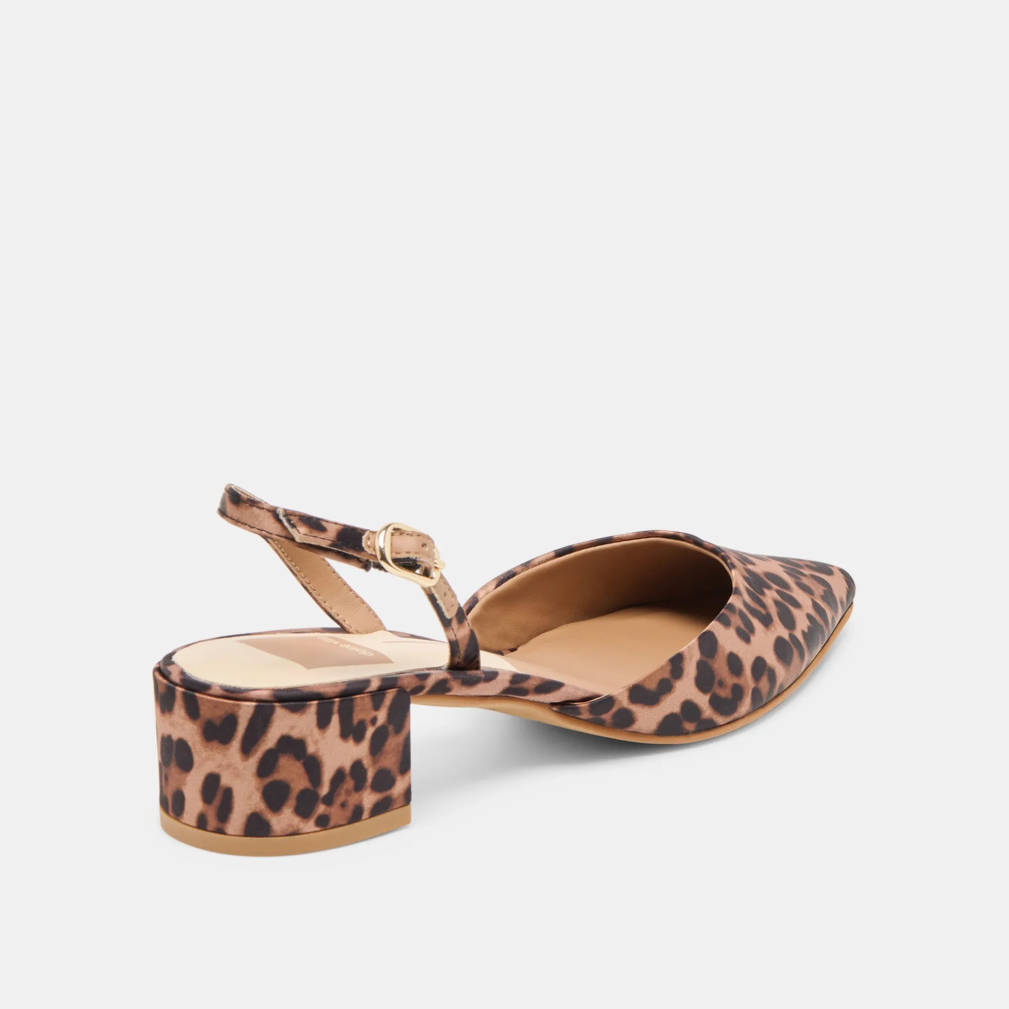 CAREL HEELS DK LEOPARD SATIN sold by Dolce Vita product image thumbnail 4