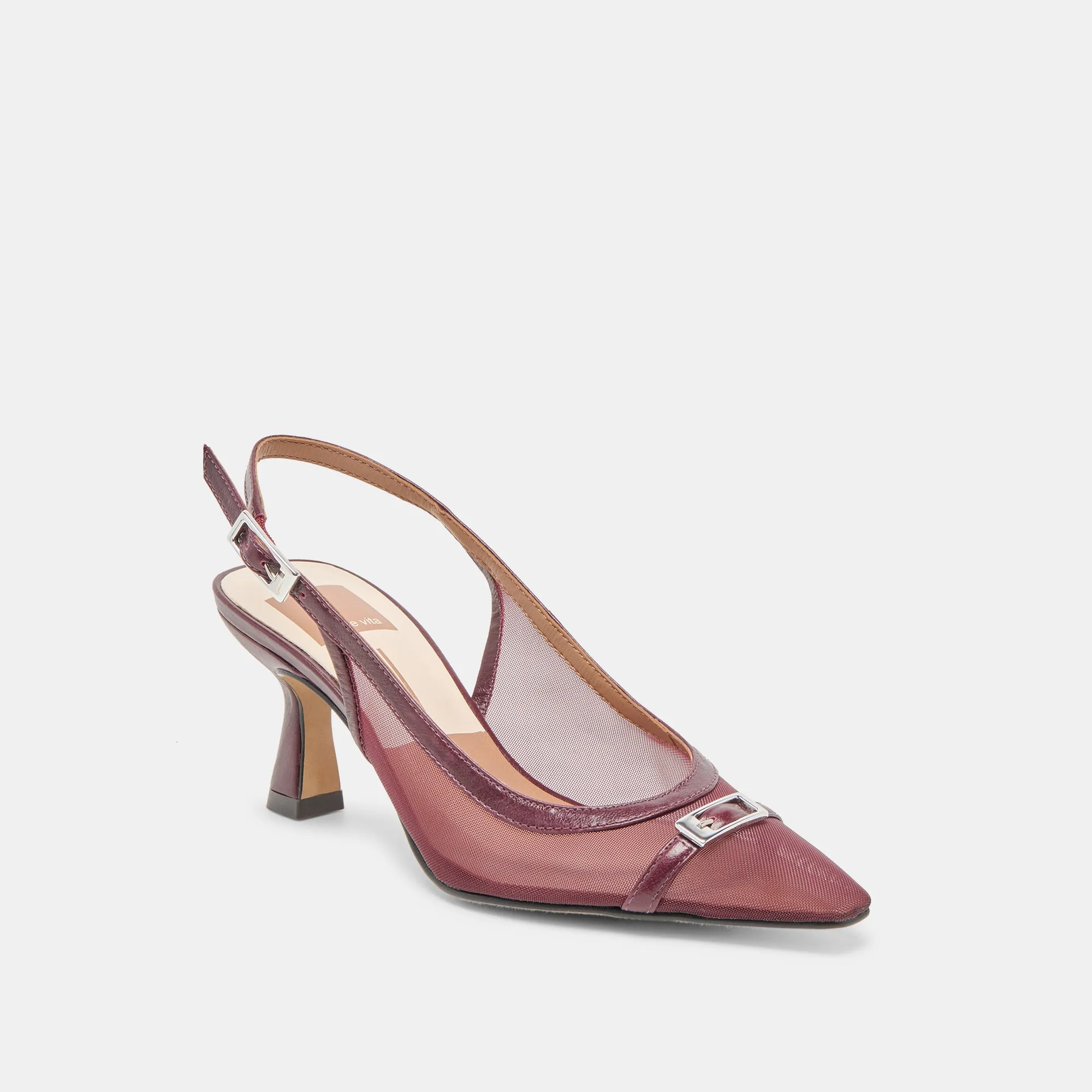 LORINE HEELS BURGUNDY MESH sold by Dolce Vita product image thumbnail 2
