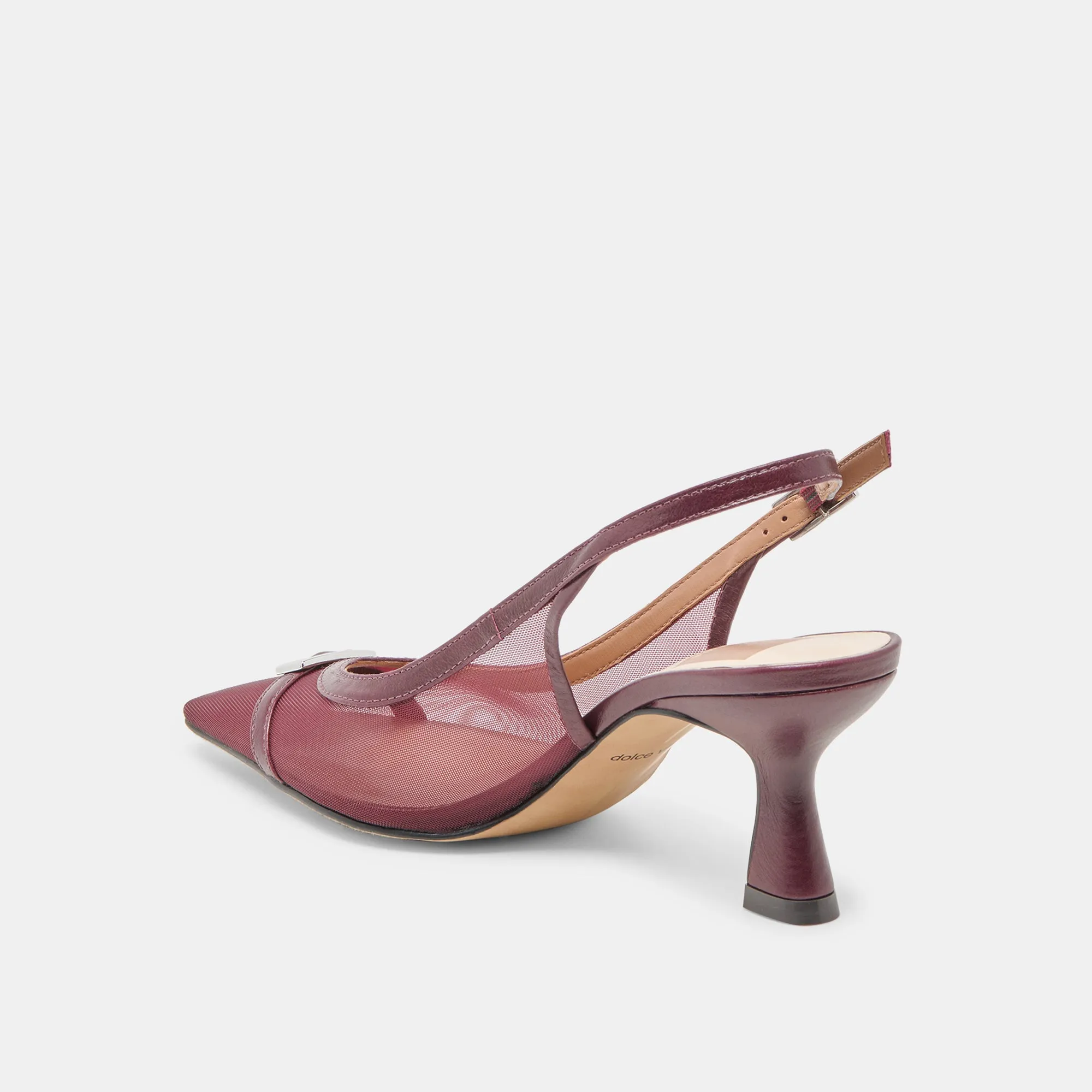 LORINE HEELS BURGUNDY MESH sold by Dolce Vita product image thumbnail 5