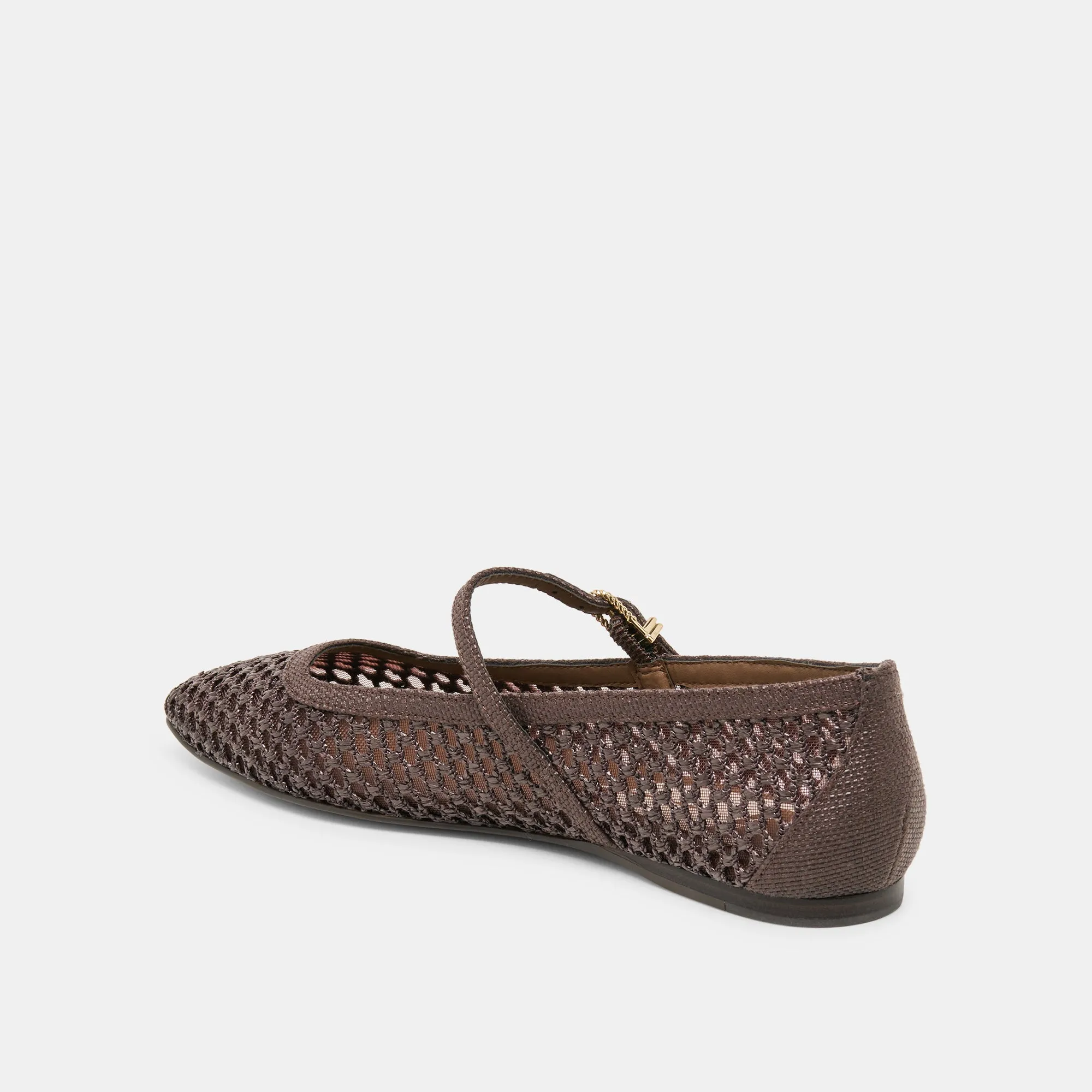REYES BALLET FLATS CHOCOLATE WOVEN RAFFIA sold by Dolce Vita product image thumbnail 5