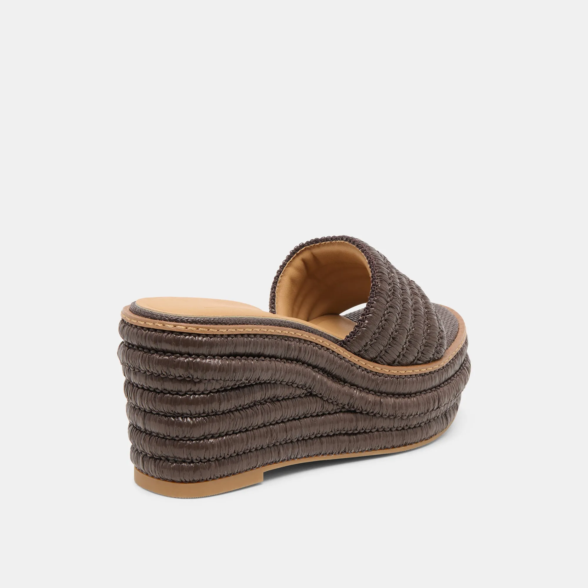 THRONE WEDGES CHOCOLATE RAFFIA sold by Dolce Vita product image thumbnail 3