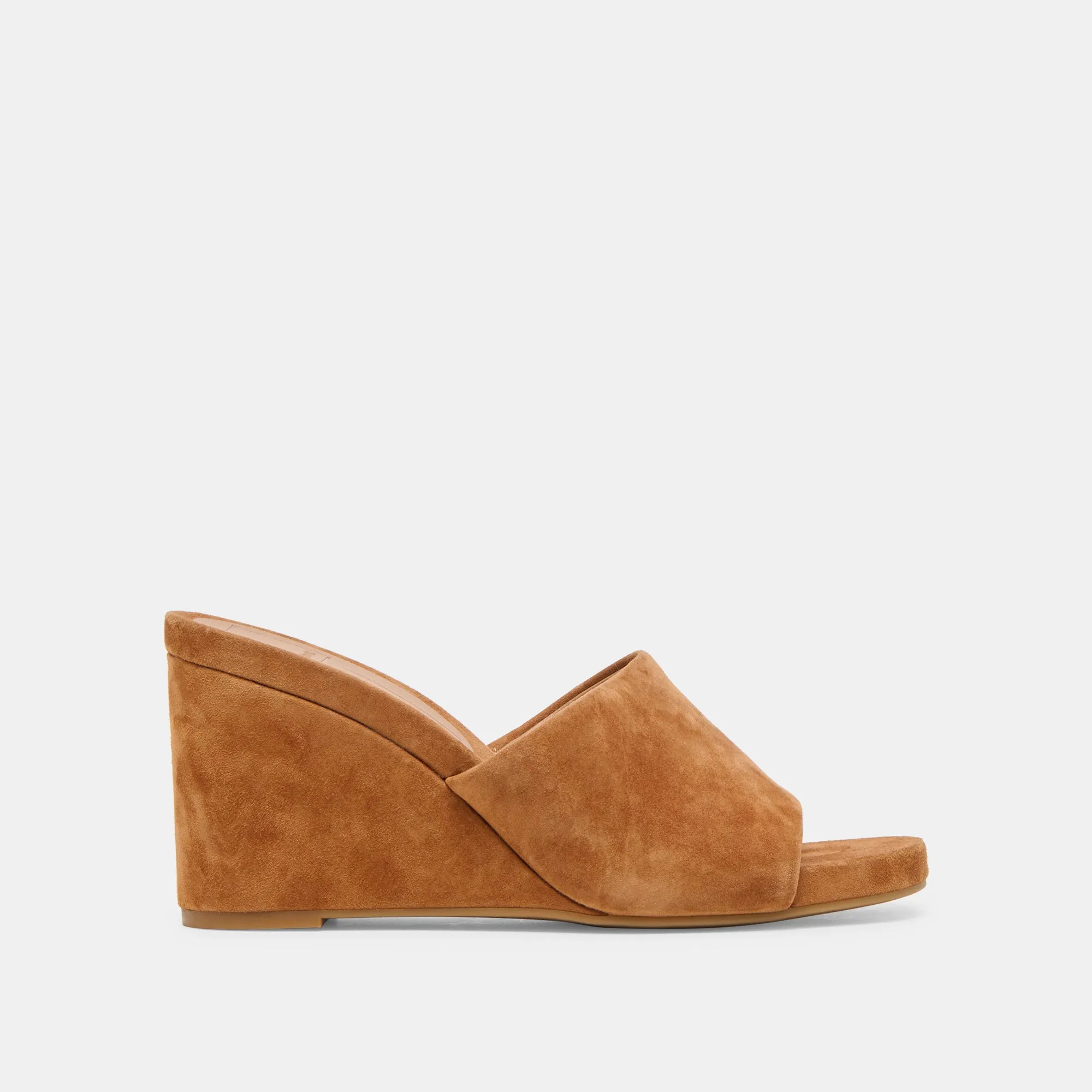 HOLTA WEDGES BROWN SUEDE sold by Dolce Vita