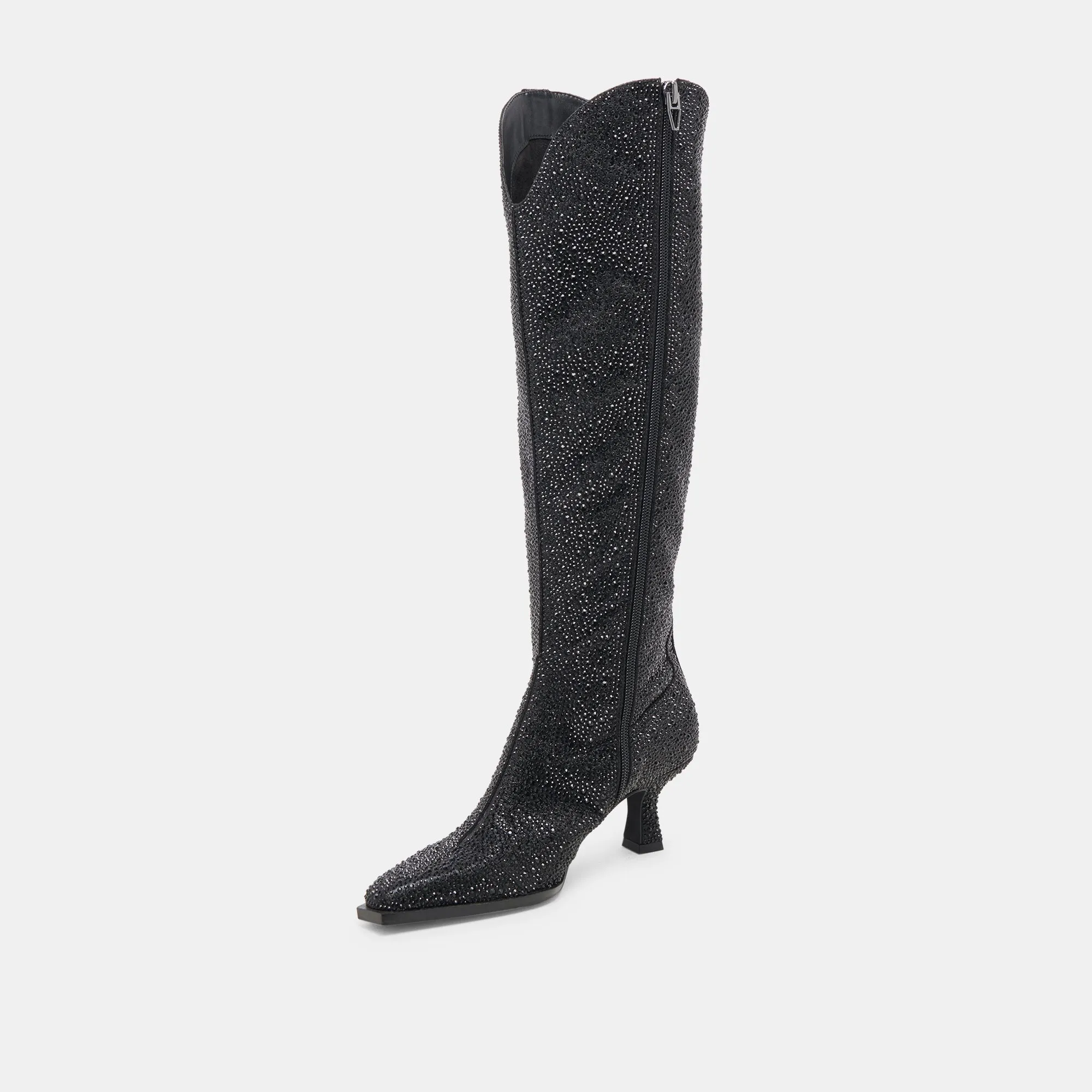 ARIANA CRYSTAL BOOTS BLACK METALLIC CRYSTAL - re:vita sold by Dolce Vita product image thumbnail 4
