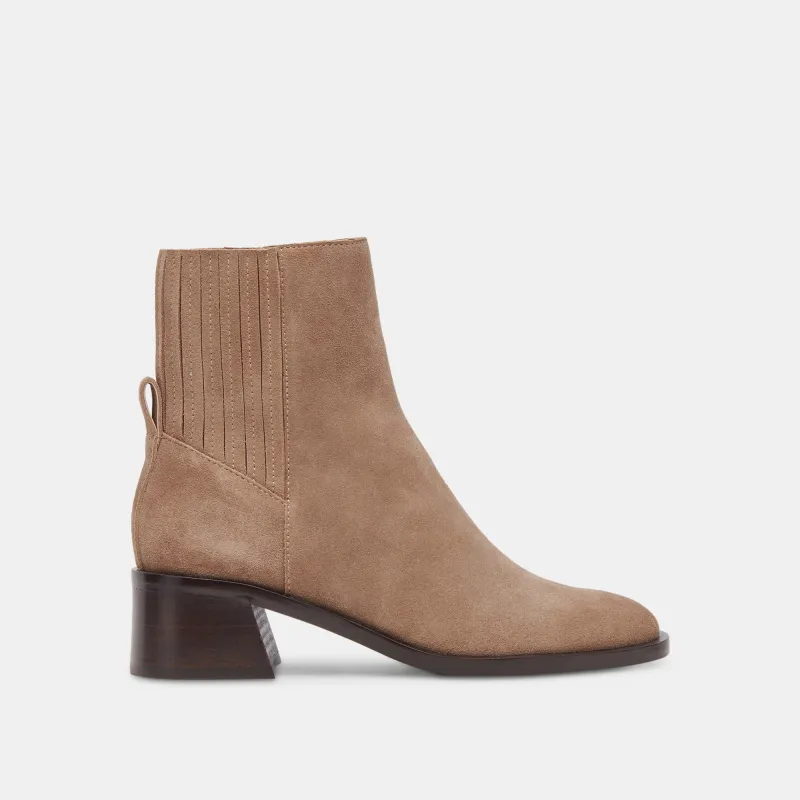 LINNY H2O WIDE BOOTS TRUFFLE SUEDE - re:vita sold by Dolce Vita