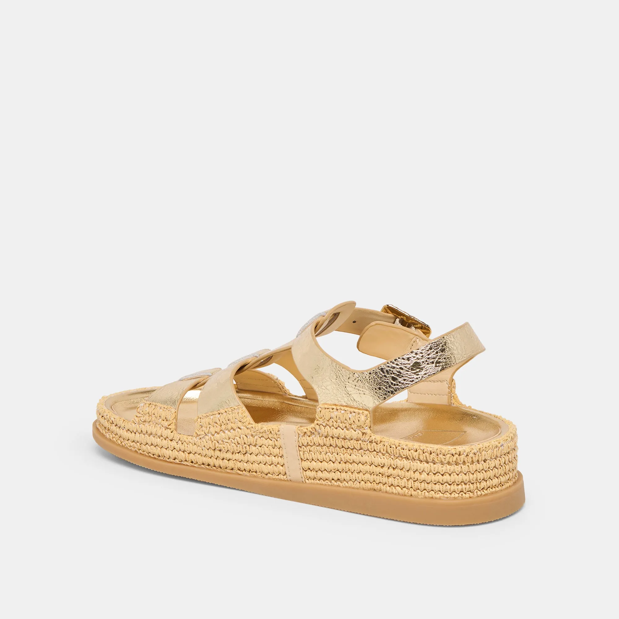 SHENNA SANDALS GOLD DISTRESSED LEATHER sold by Dolce Vita product image thumbnail 5