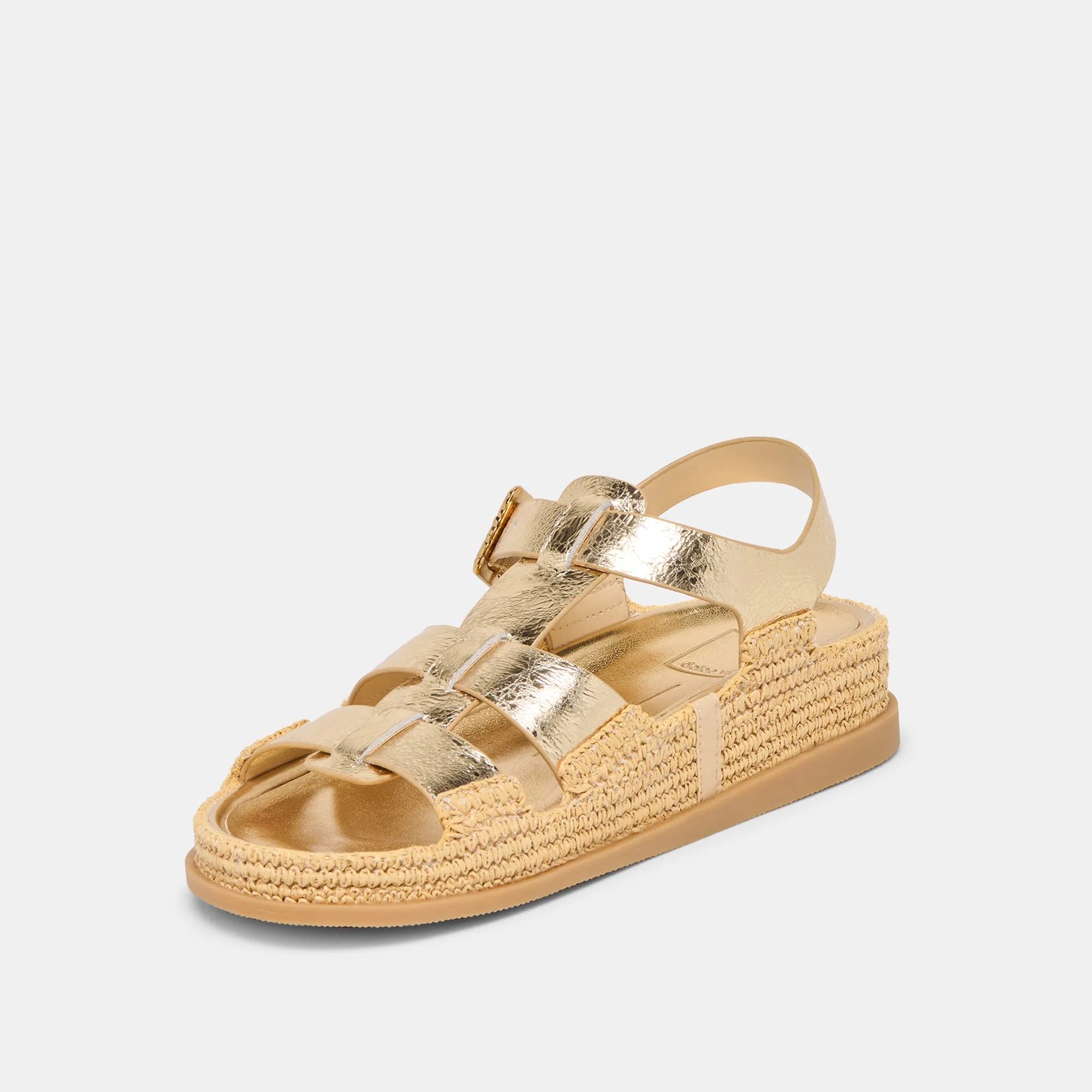 SHENNA SANDALS GOLD DISTRESSED LEATHER sold by Dolce Vita product image thumbnail 4