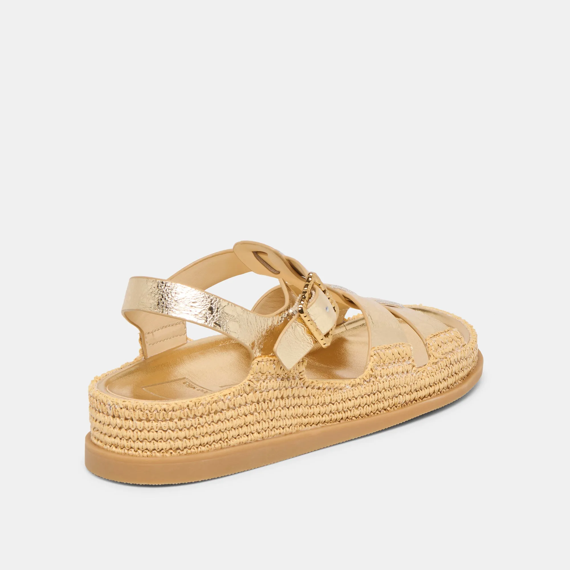 SHENNA SANDALS GOLD DISTRESSED LEATHER sold by Dolce Vita product image thumbnail 3
