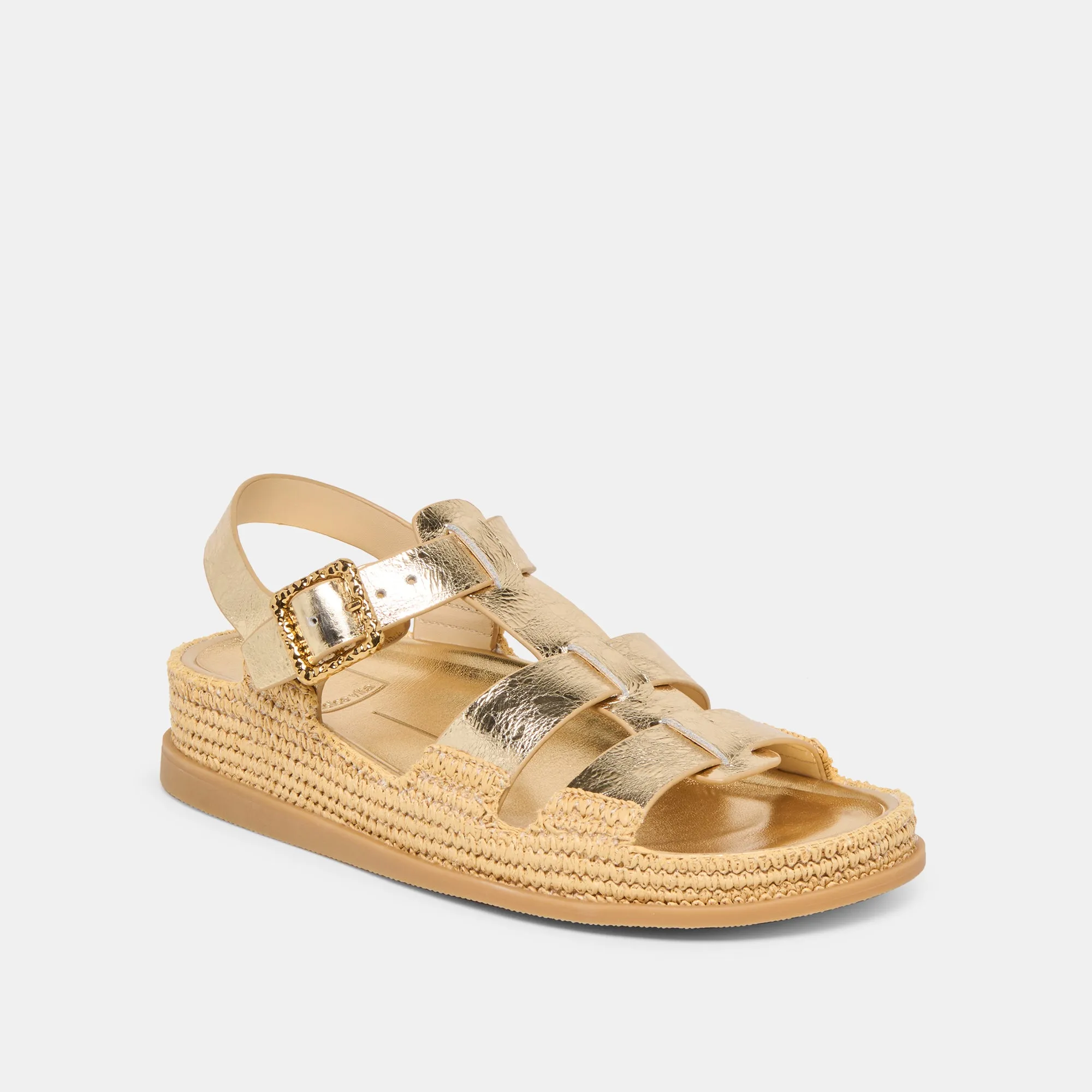 SHENNA SANDALS GOLD DISTRESSED LEATHER sold by Dolce Vita product image thumbnail 2