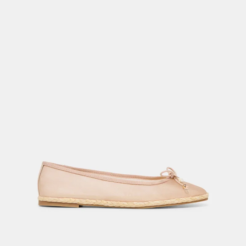 TIANNA MESH BALLET FLATS BLUSH MESH sold by Dolce Vita
