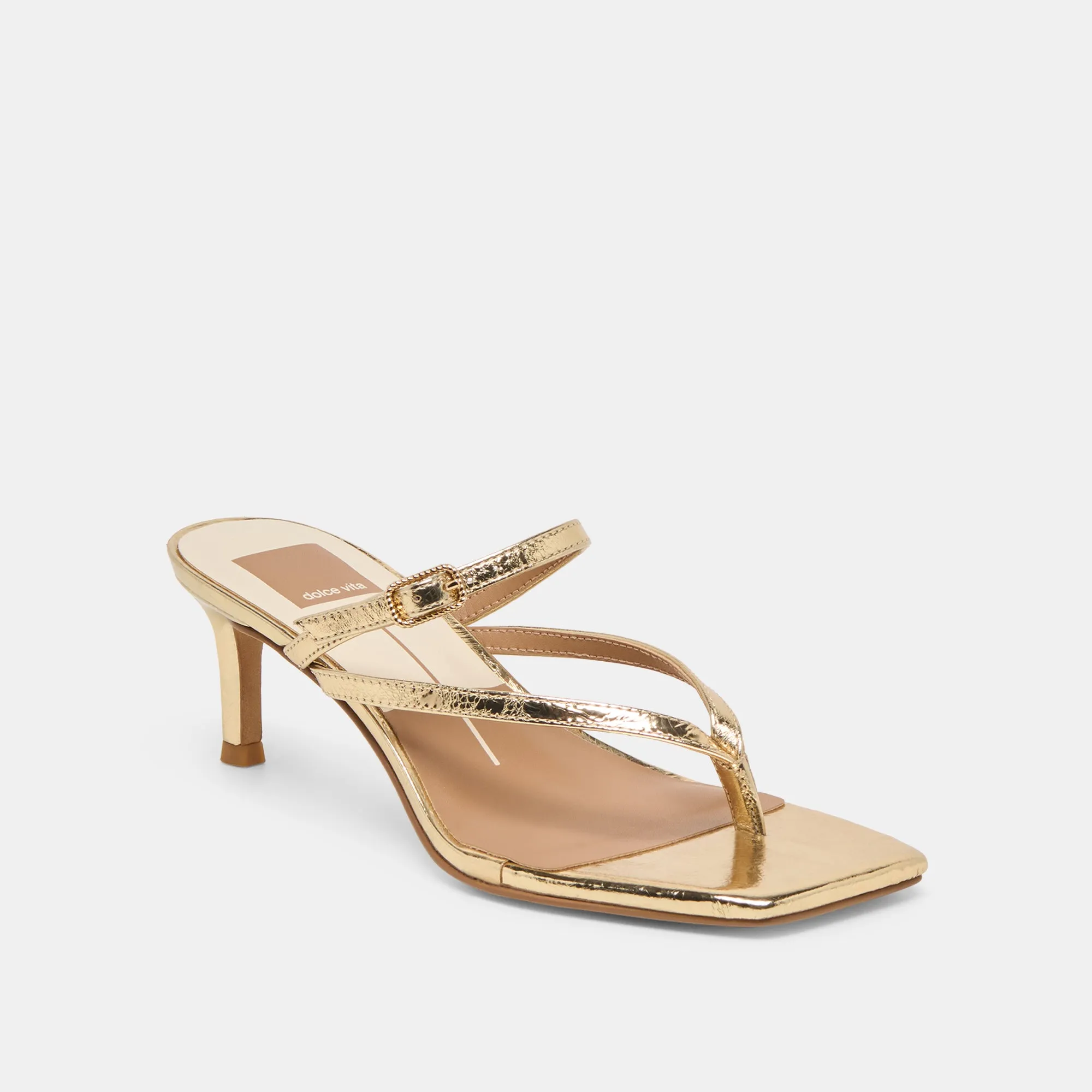 BIAGA HEELS GOLD DISTRESSED LEATHER sold by Dolce Vita product image thumbnail 2