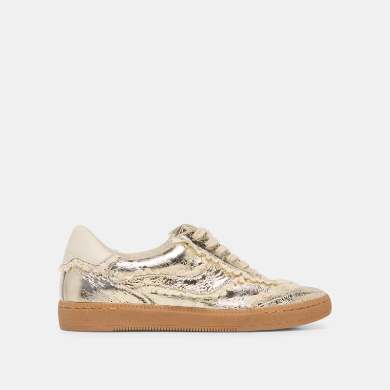 NOTICE LACE SNEAKERS PLATINUM DISTRESSED LEATHER sold by Dolce Vita