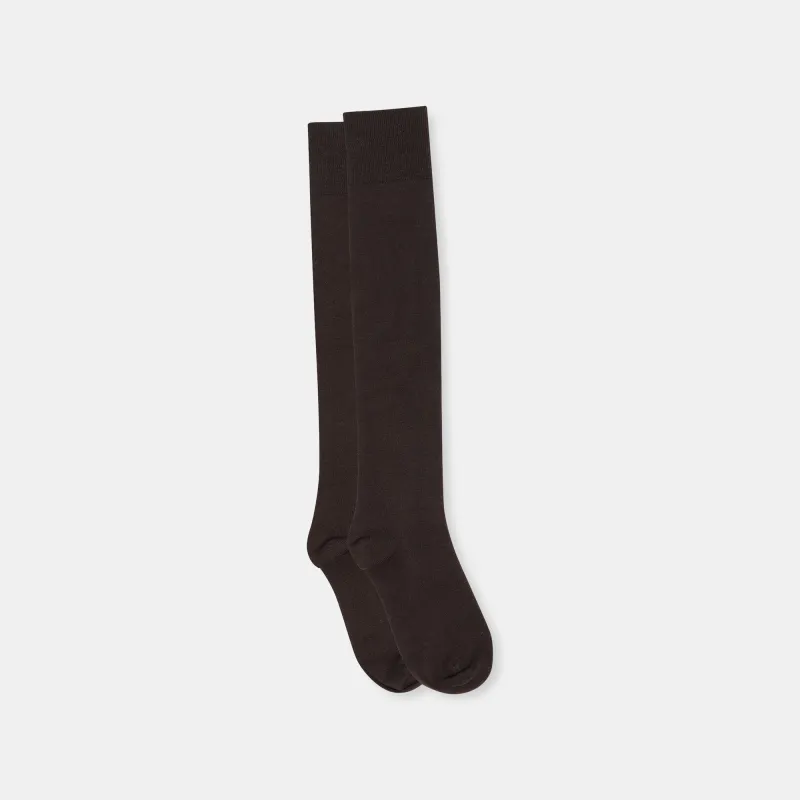 KNEE HIGH SOCKS ESPRESSO sold by Dolce Vita