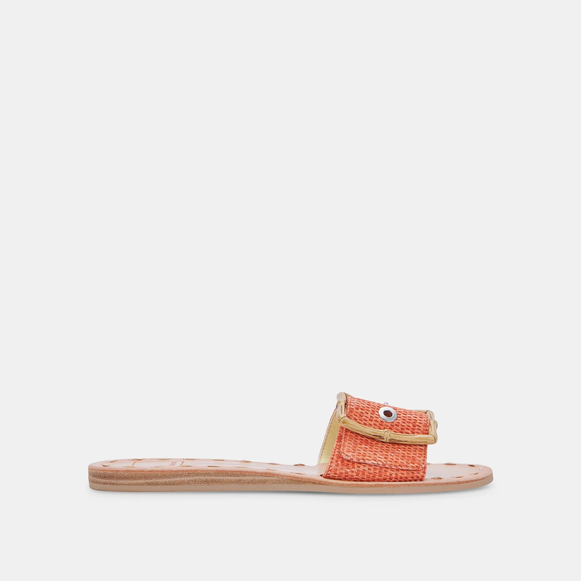 DASA SANDALS ORANGE RAFFIA sold by Dolce Vita