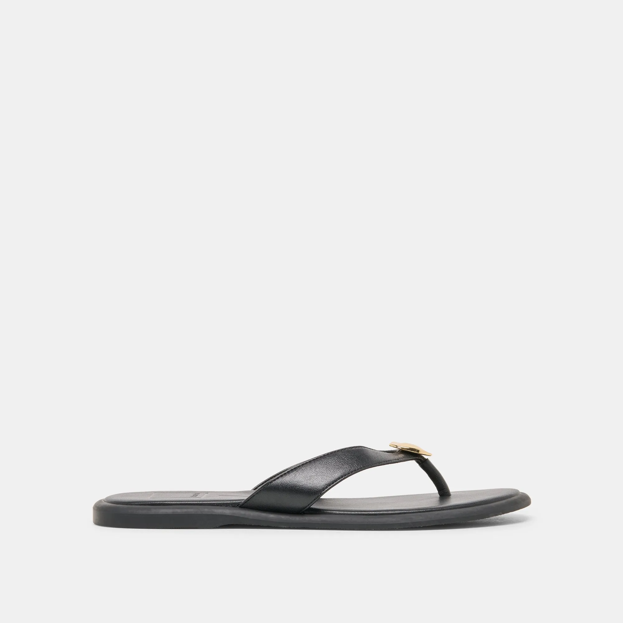 JAINA SANDALS BLACK LEATHER sold by Dolce Vita