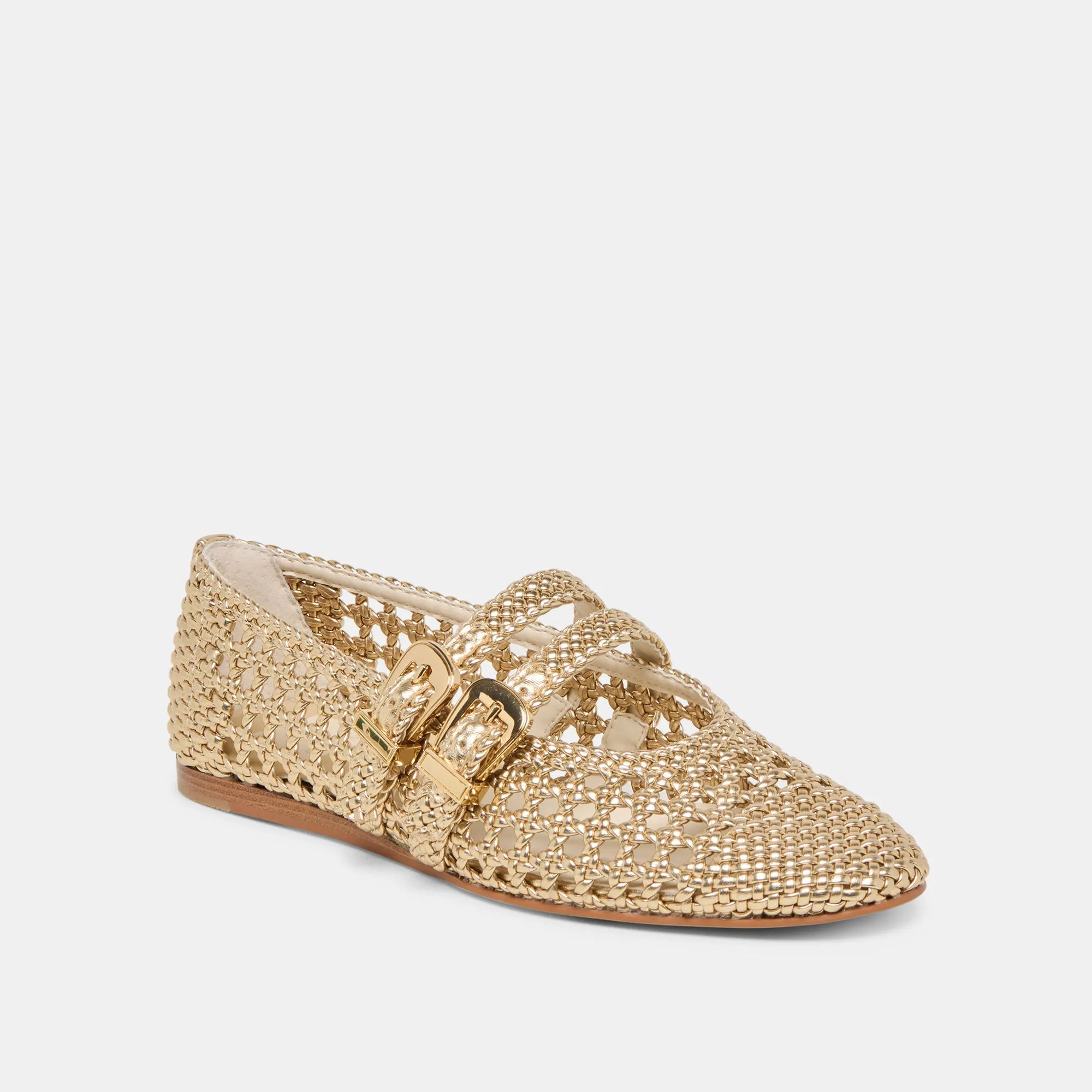 BAYLEE WOVEN BALLET FLATS GOLD WOVEN STELLA sold by Dolce Vita product image thumbnail 2