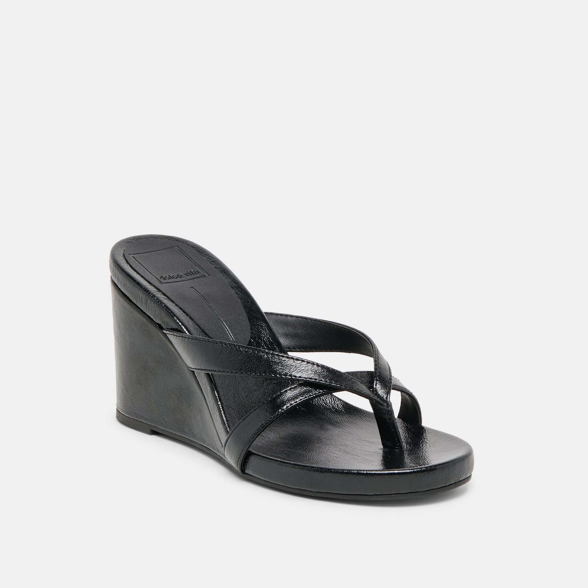 HELAN WEDGES BLACK LEATHER sold by Dolce Vita product image thumbnail 2