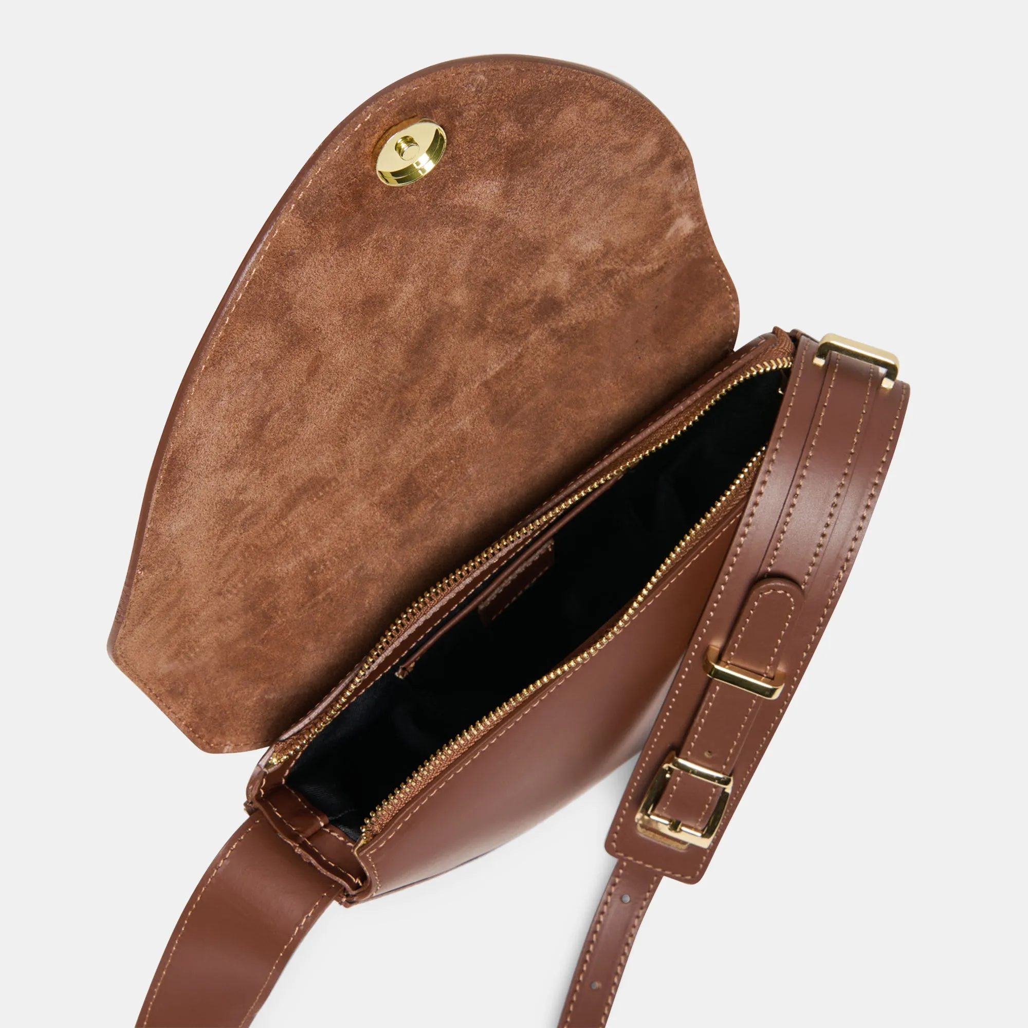 SABINE SHOULDER BAG BROWN LEATHER sold by Dolce Vita product image thumbnail 5