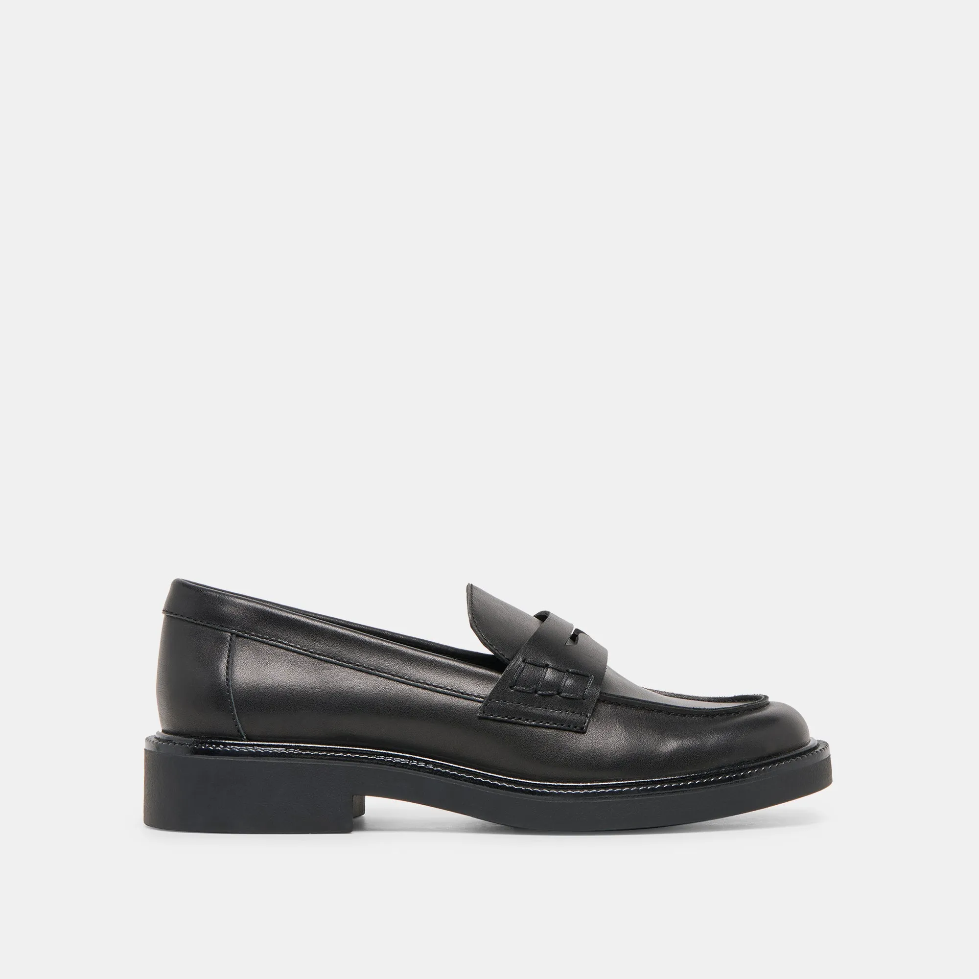 TIGGY LOAFERS BLACK LEATHER sold by Dolce Vita