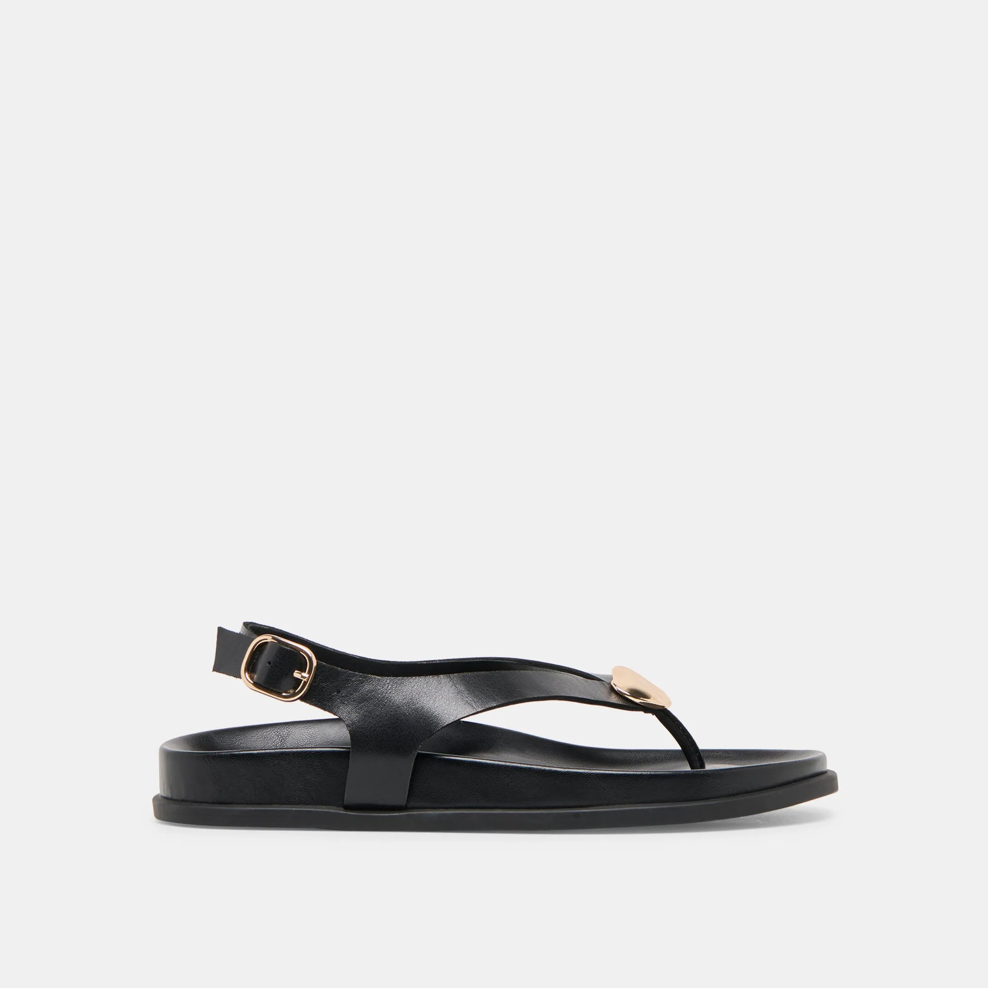 JONY SANDALS BLACK LEATHER sold by Dolce Vita