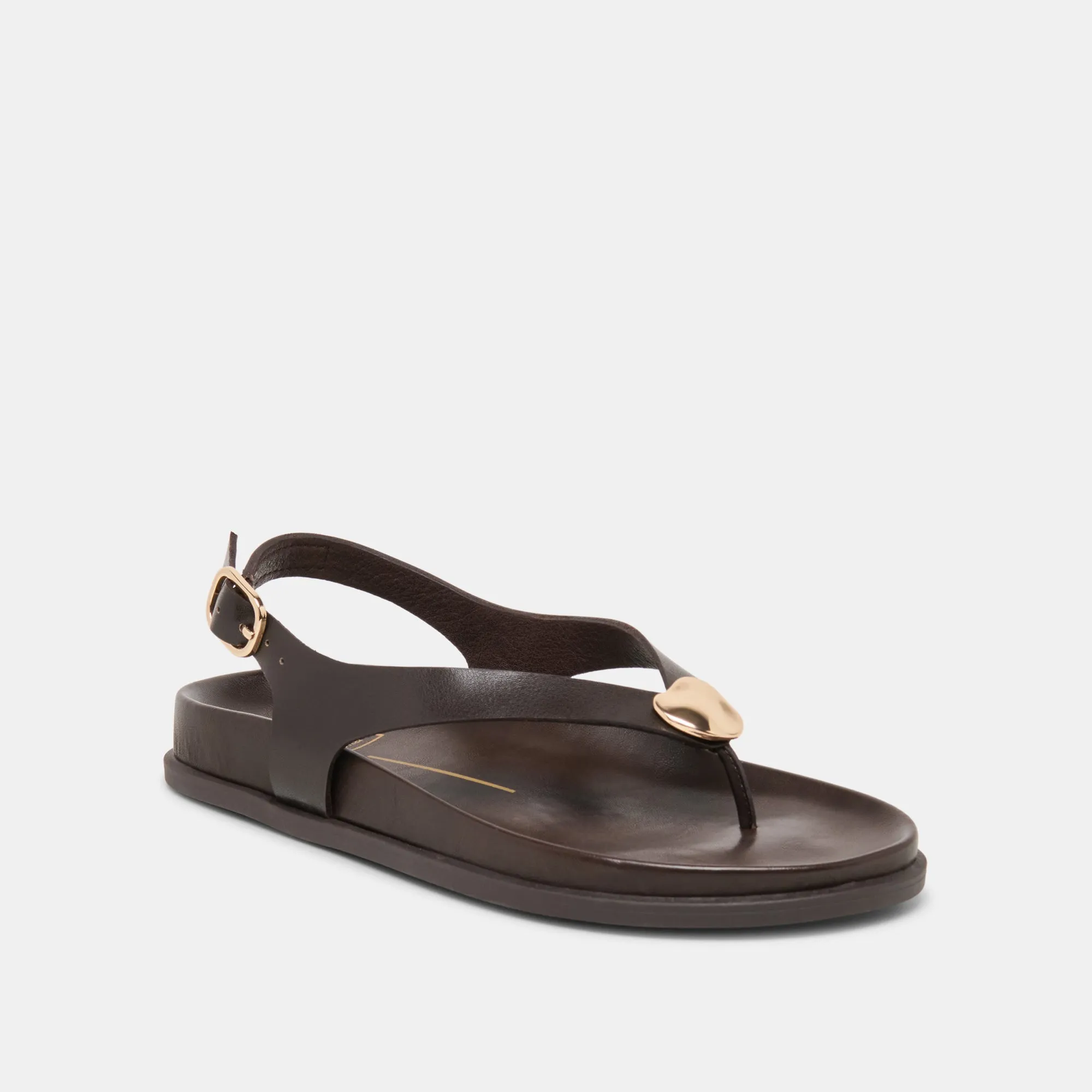 JONY SANDALS DK BROWN LEATHER sold by Dolce Vita product image thumbnail 2