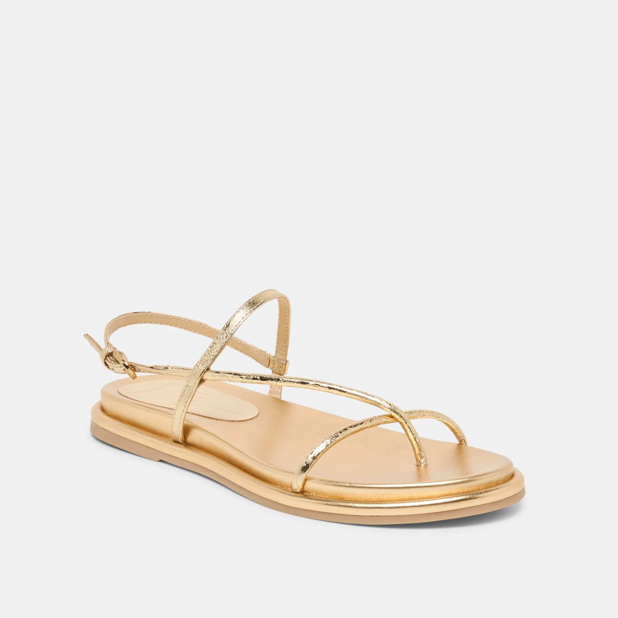 DOM SANDALS GOLD DISTRESSED LEATHER sold by Dolce Vita product image thumbnail 2