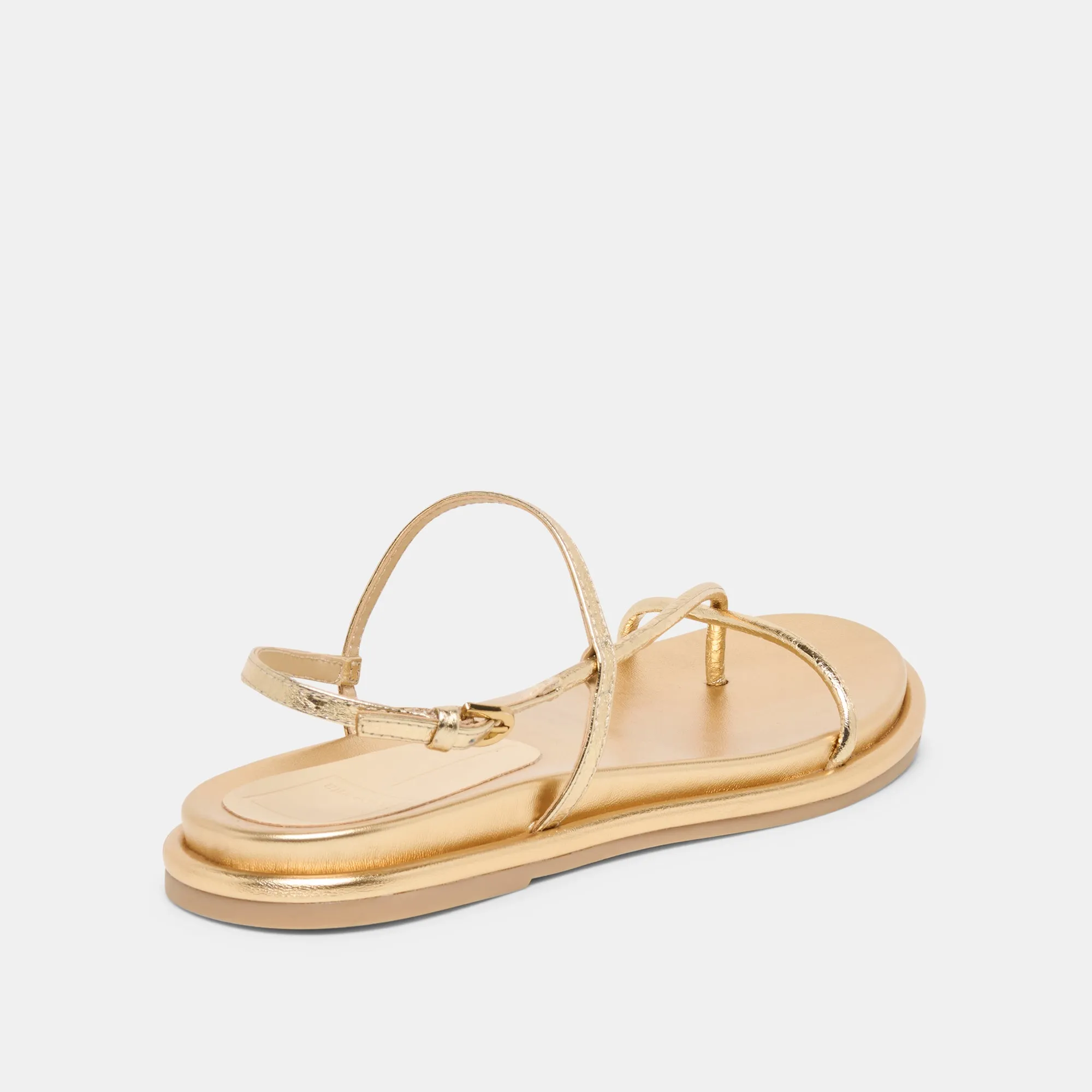 DOM SANDALS GOLD DISTRESSED LEATHER sold by Dolce Vita product image thumbnail 3