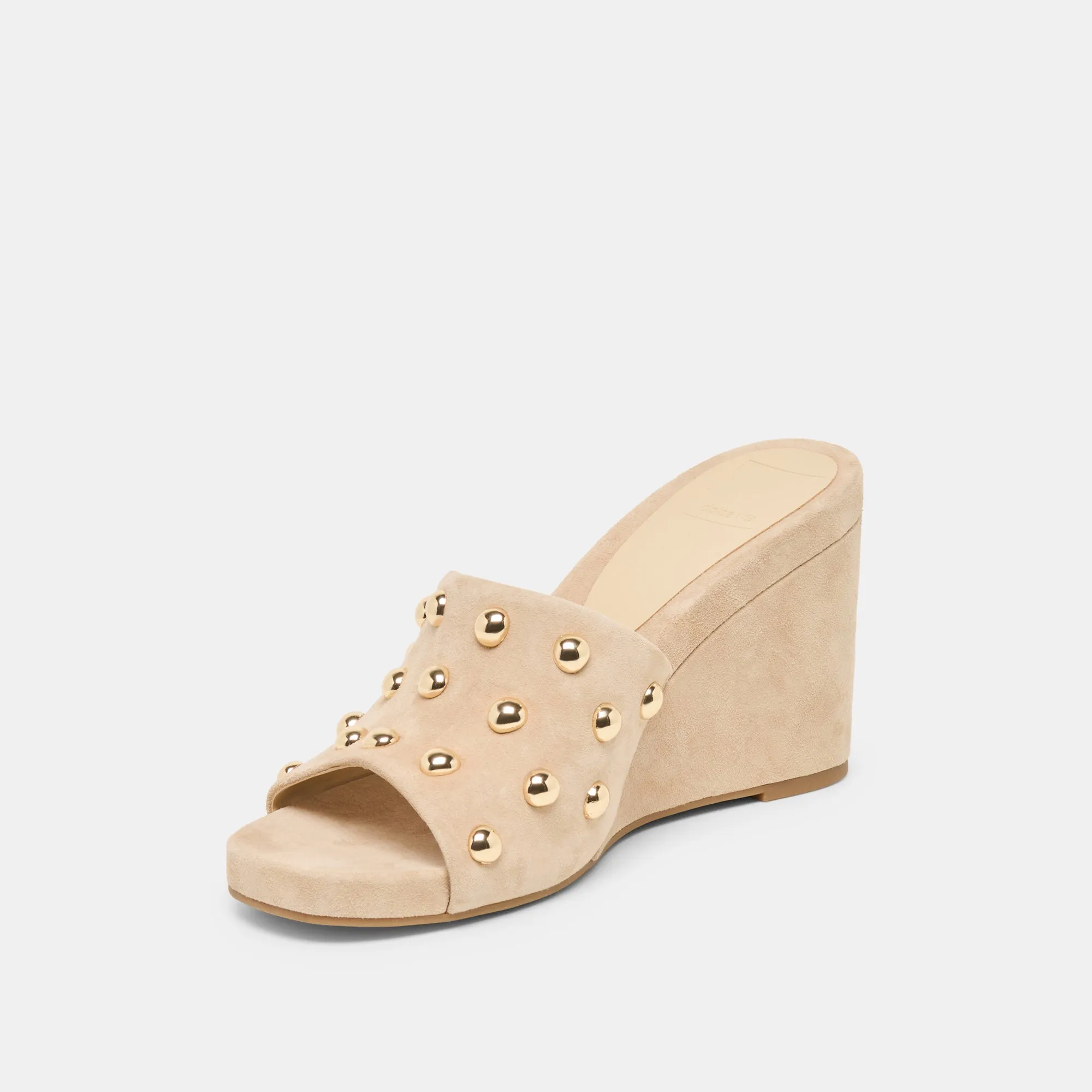 HOLTA STUD WEDGES CAMEL SUEDE sold by Dolce Vita product image thumbnail 4