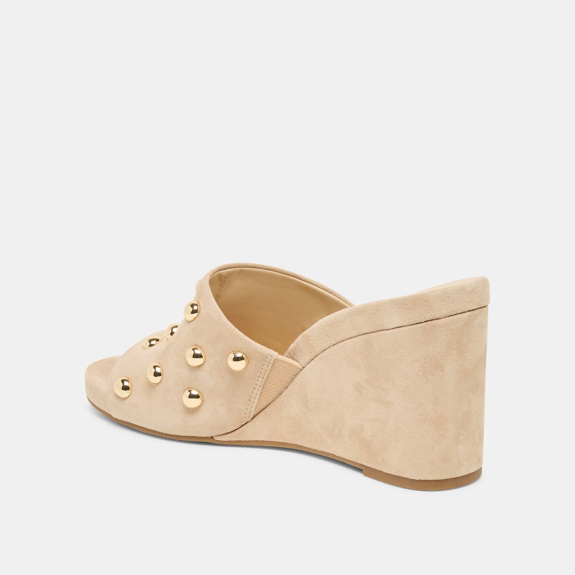 HOLTA STUD WEDGES CAMEL SUEDE sold by Dolce Vita product image thumbnail 5