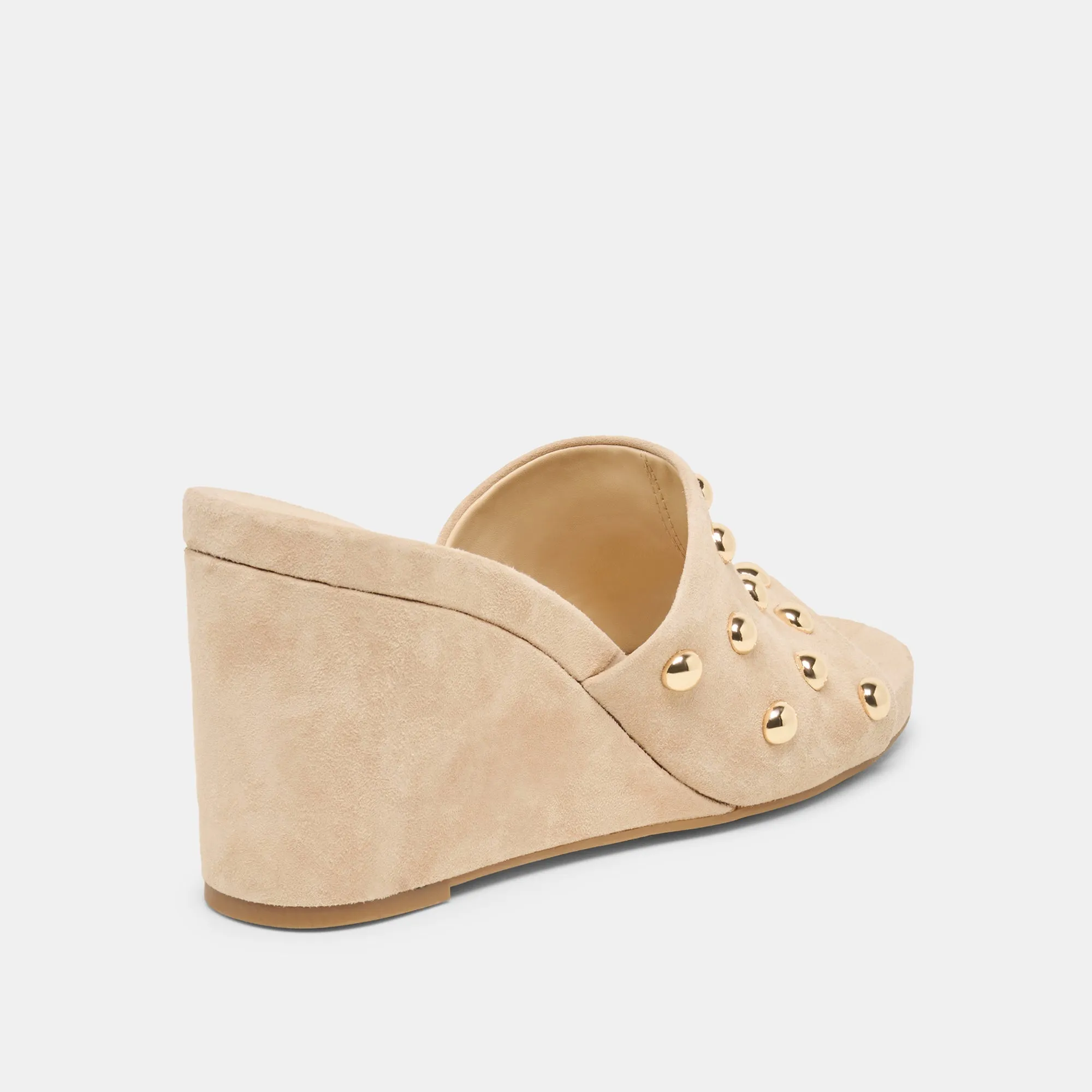 HOLTA STUD WEDGES CAMEL SUEDE sold by Dolce Vita product image thumbnail 3
