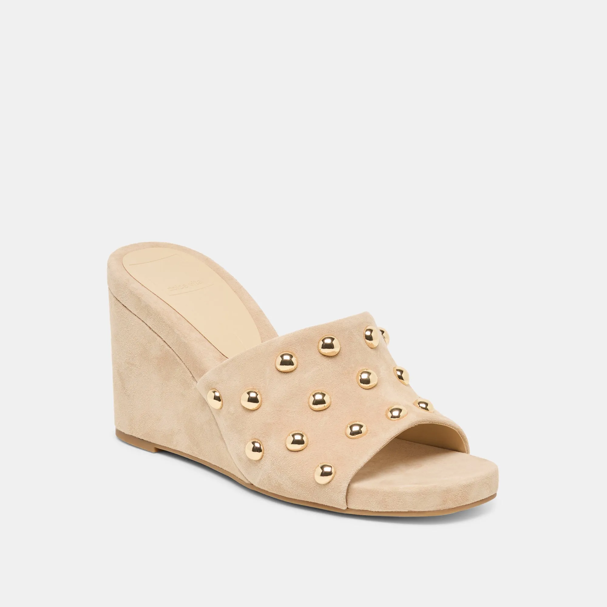 HOLTA STUD WEDGES CAMEL SUEDE sold by Dolce Vita product image thumbnail 2