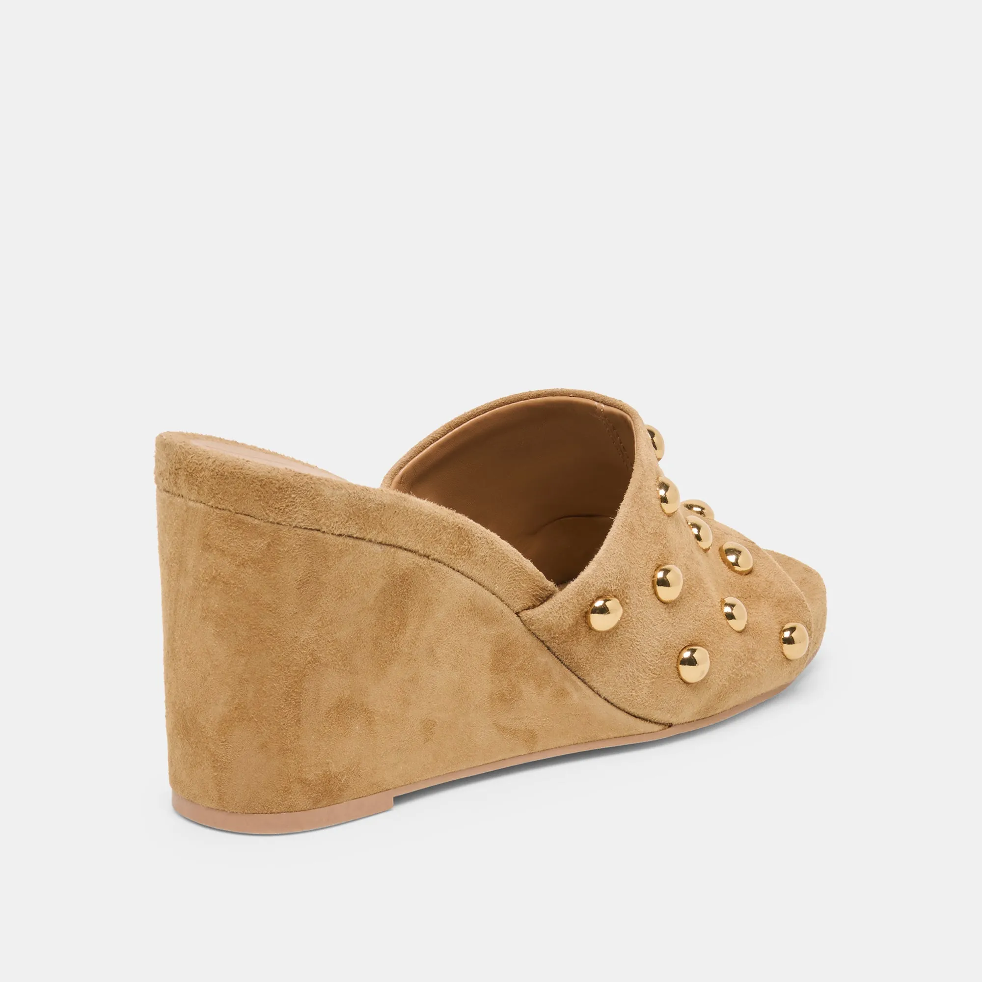 HOLTA STUD WEDGES LT BROWN SUEDE sold by Dolce Vita product image thumbnail 3
