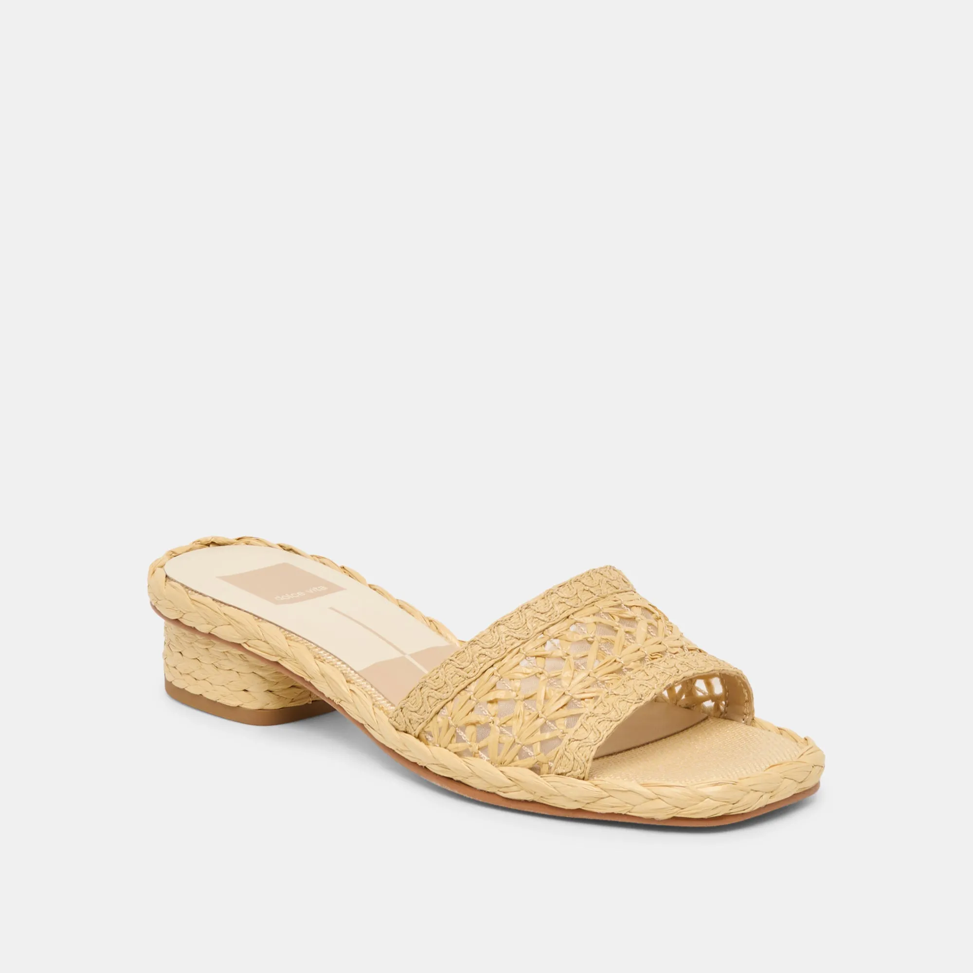 DIXI SANDALS LT NATURAL CROSS HATCH RAFFIA sold by Dolce Vita product image thumbnail 2